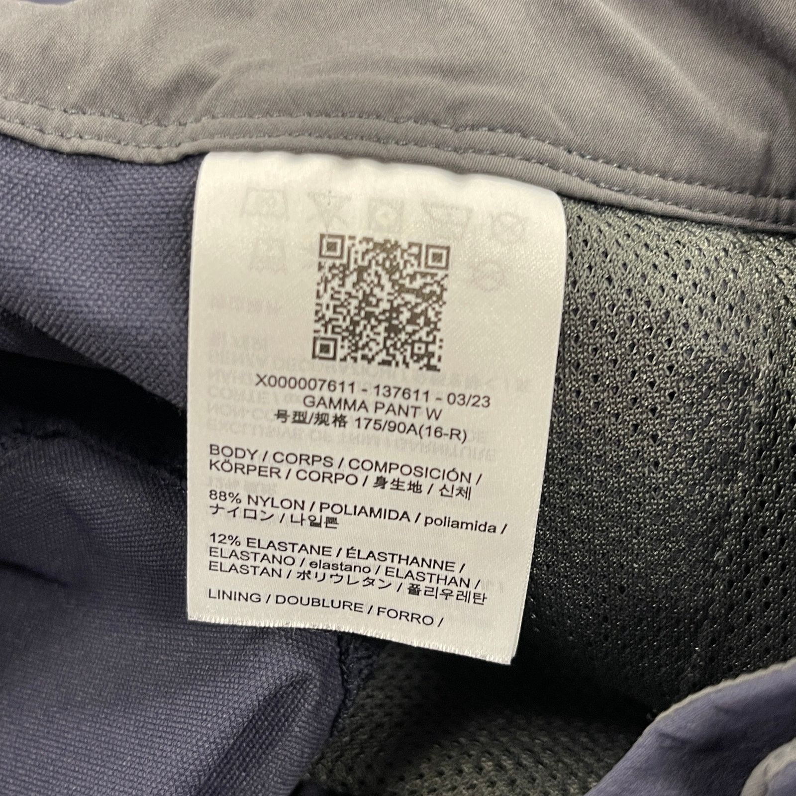 Arc'teryx Arc'teryx Gamma Pants Navy Womens Size 16 Cargo B6 Size 38" / US 16 / IT 52 - 5 Thumbnail