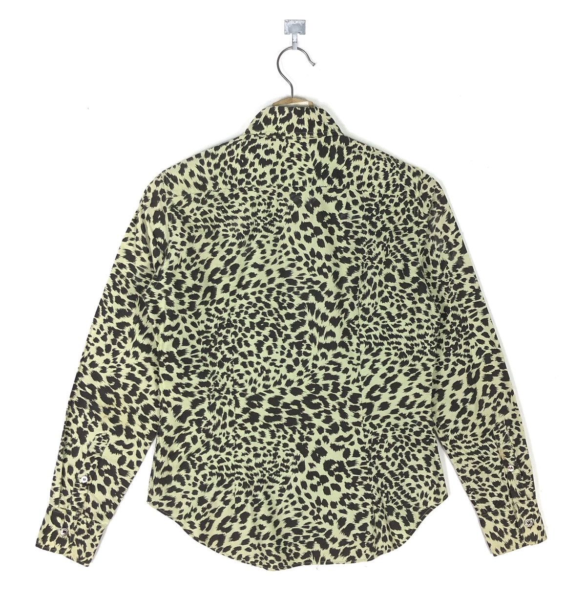Hysteric Glamour RARE🔥VINTAGE HYSTERIC LEOPARD PRINT BUTTON UPS Size S / US 4 / IT 40 - 2 Thumbnail