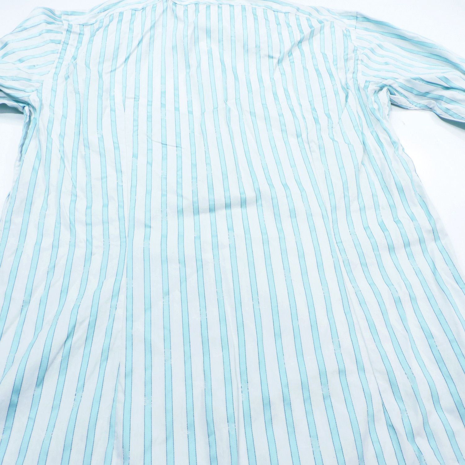 Burberry BURBERRY BLACK LABEL STRIPED MONOGRAM LONG SLEEVE SHIRT Size US M / EU 48-50 / 2 - 12 Thumbnail