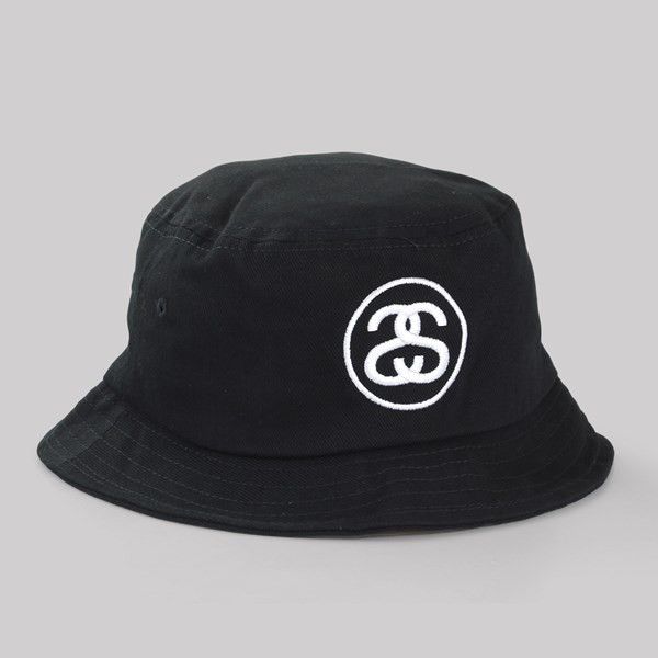 Stussy STUSSY SS LINK BUCKET HAT BLACK Size ONE SIZE - 10 Thumbnail
