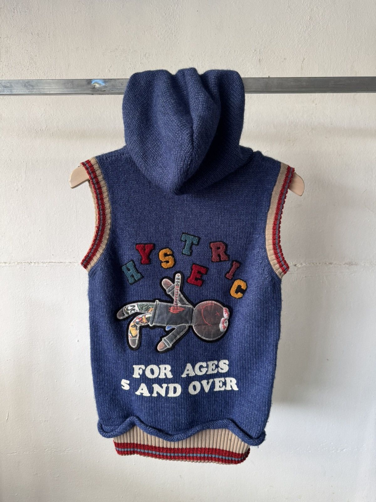 Hysteric Glamour Hysteric cowichan knit hoodie vest Size S / US 4 / IT 40 - 1 Thumbnail