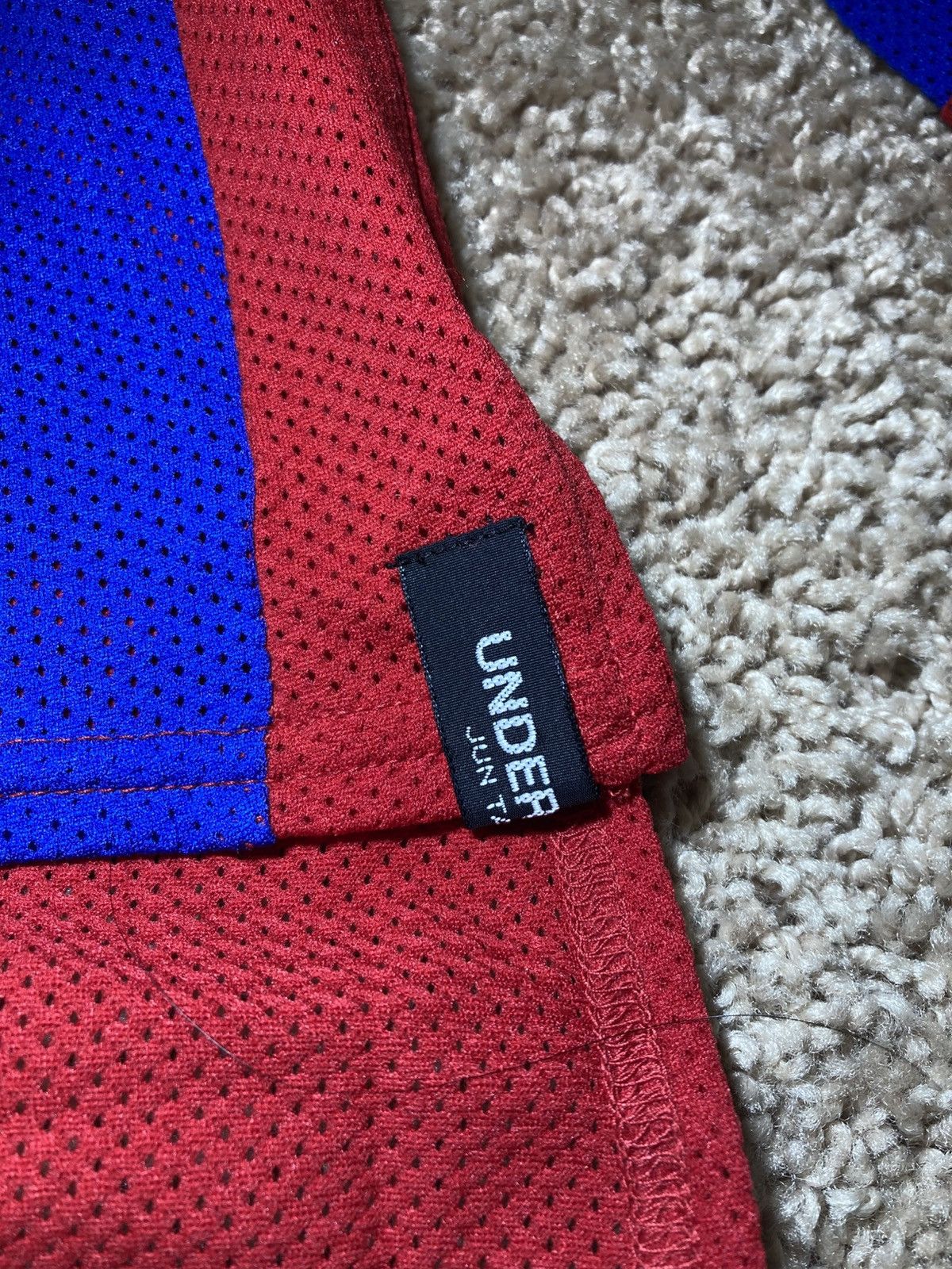 Jun Takahashi AW96 Undercover Go Crackers! Mesh BMX Jersey 1996 90s Hockey Size US S / EU 44-46 / 1 - 8 Thumbnail