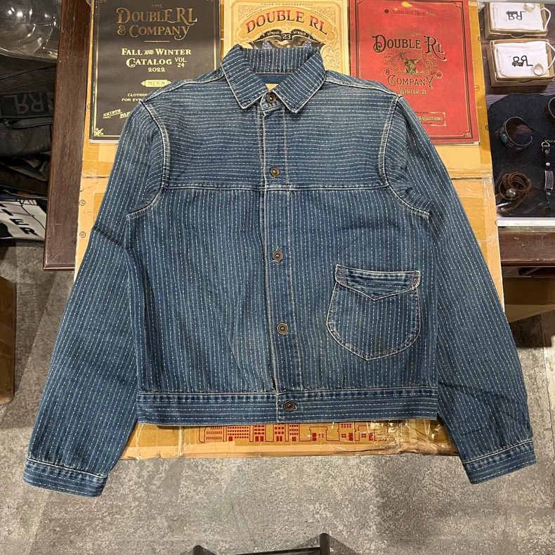 RRL Ralph Lauren RRL Wabash Denim Jacket - dmc Size US S / EU 44-46 / 1 - 1 Thumbnail