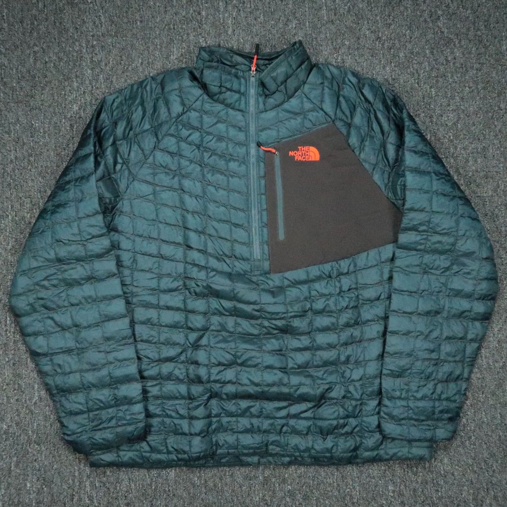 The North Face The North Face Jacket Mens XL Blue ThermoBall Insulated Quilted Puffer Outdoor Size US XL / EU 56 / 4 - 2 Thumbnail