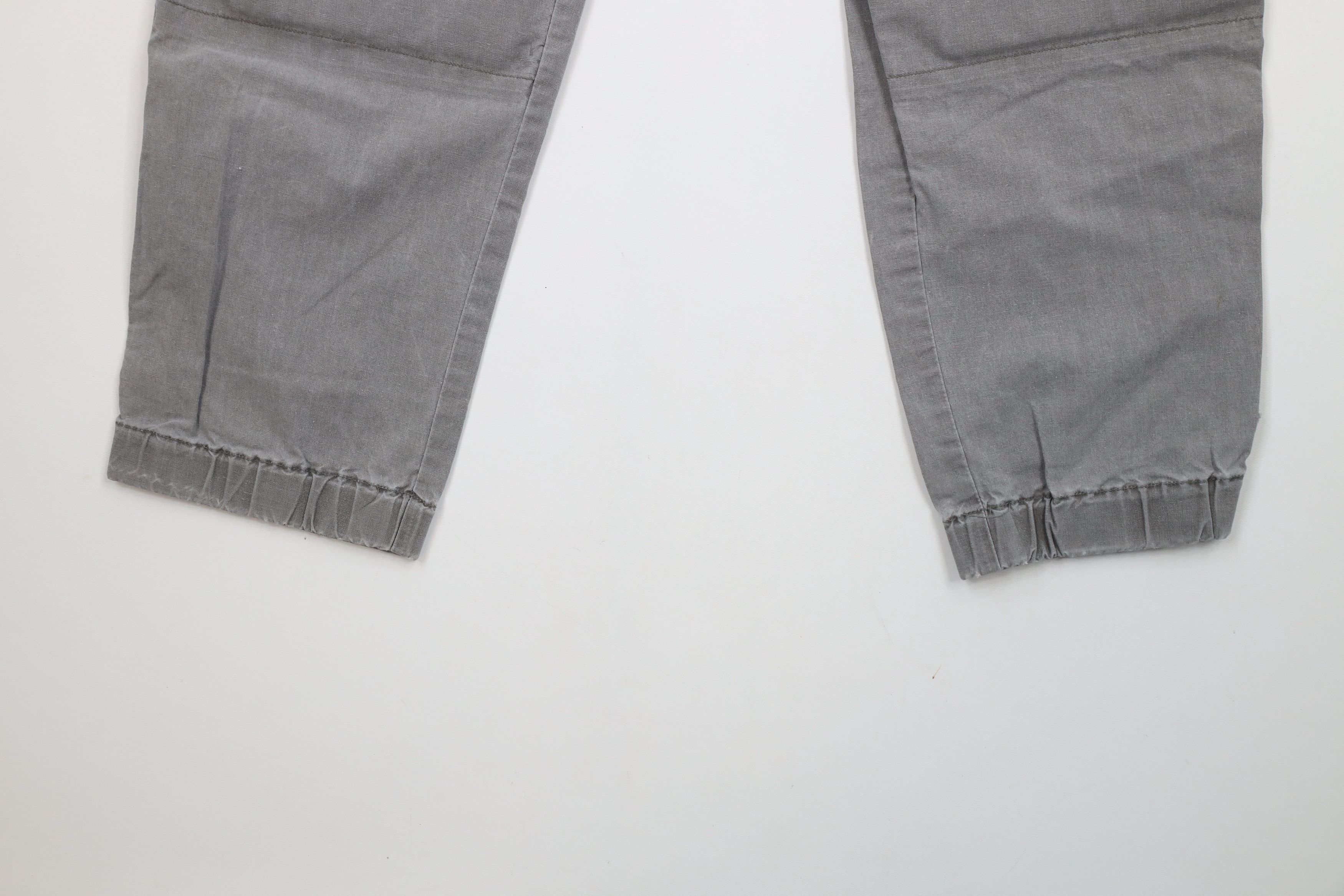 Vintage Vintage 90s Streetwear Stonewash Belted Joggers Pants Gray Size US 36 / EU 52 - 5 Thumbnail