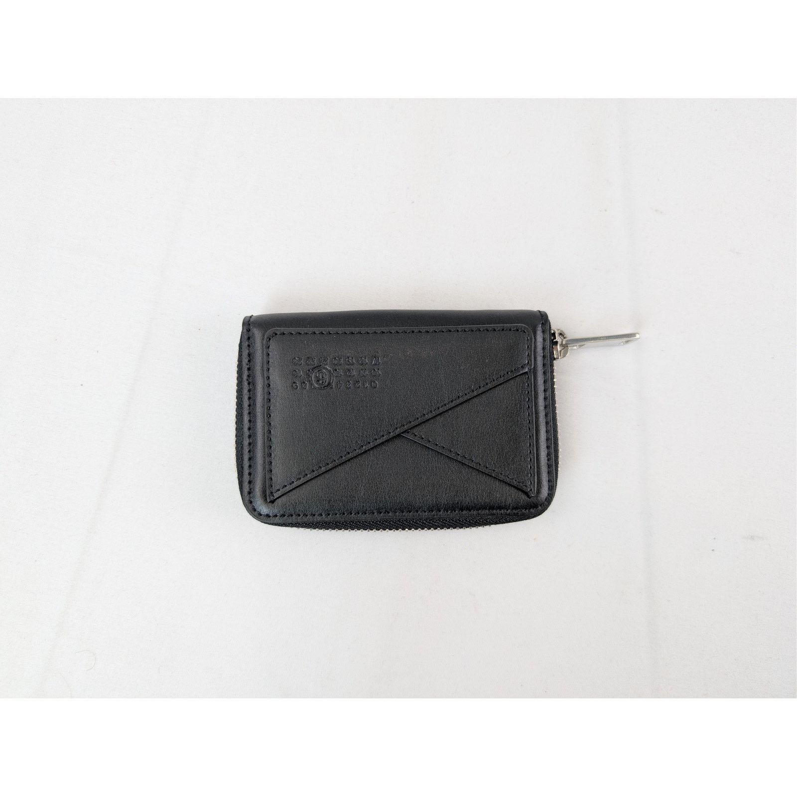 Maison Margiela o1rshd1 Q:2 / Size: OS / Zip Wallet in Black Size ONE SIZE - 1 Thumbnail