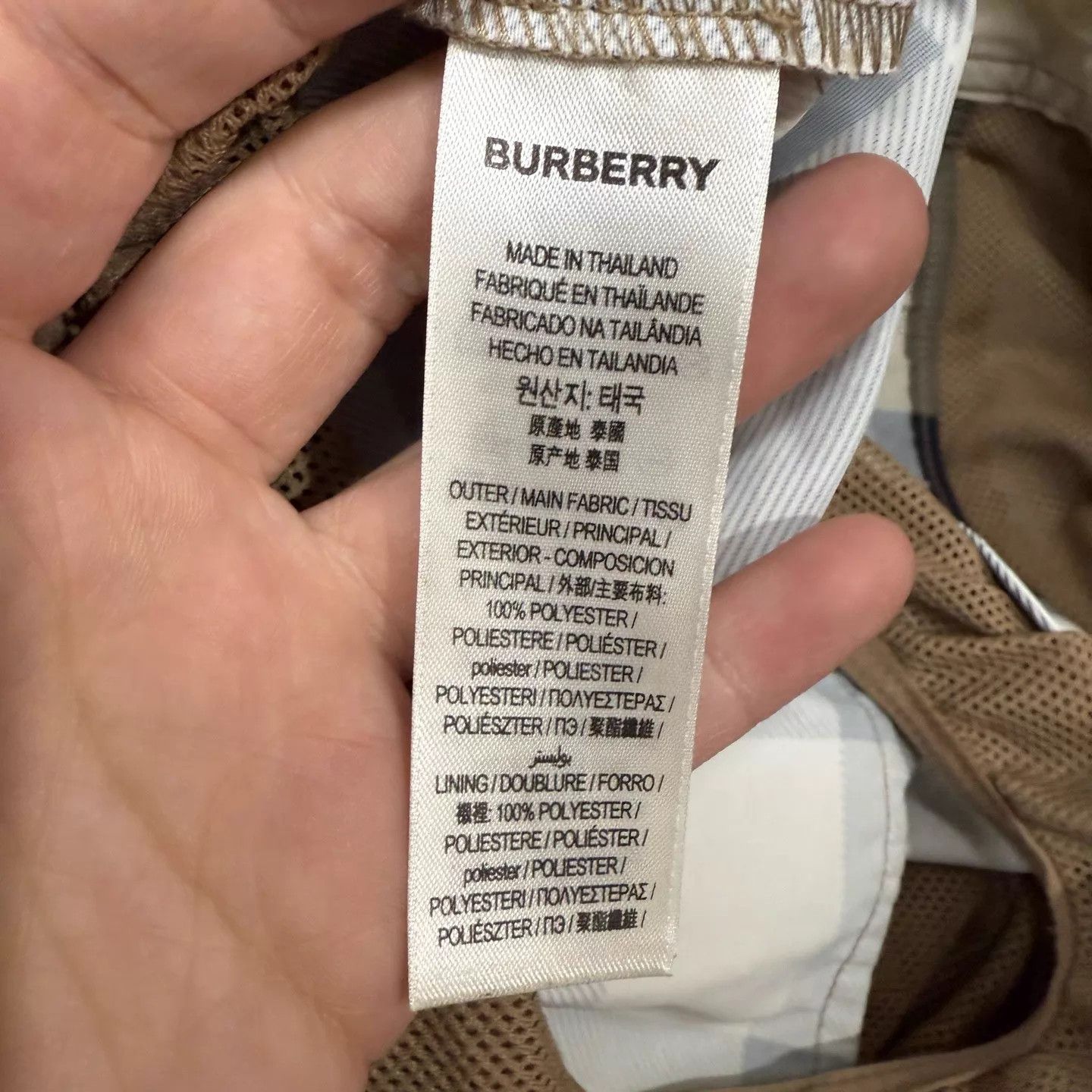 Burberry Burberry Classic Check shorts L mint Size 28" / US 6 / IT 42 - 4 Thumbnail