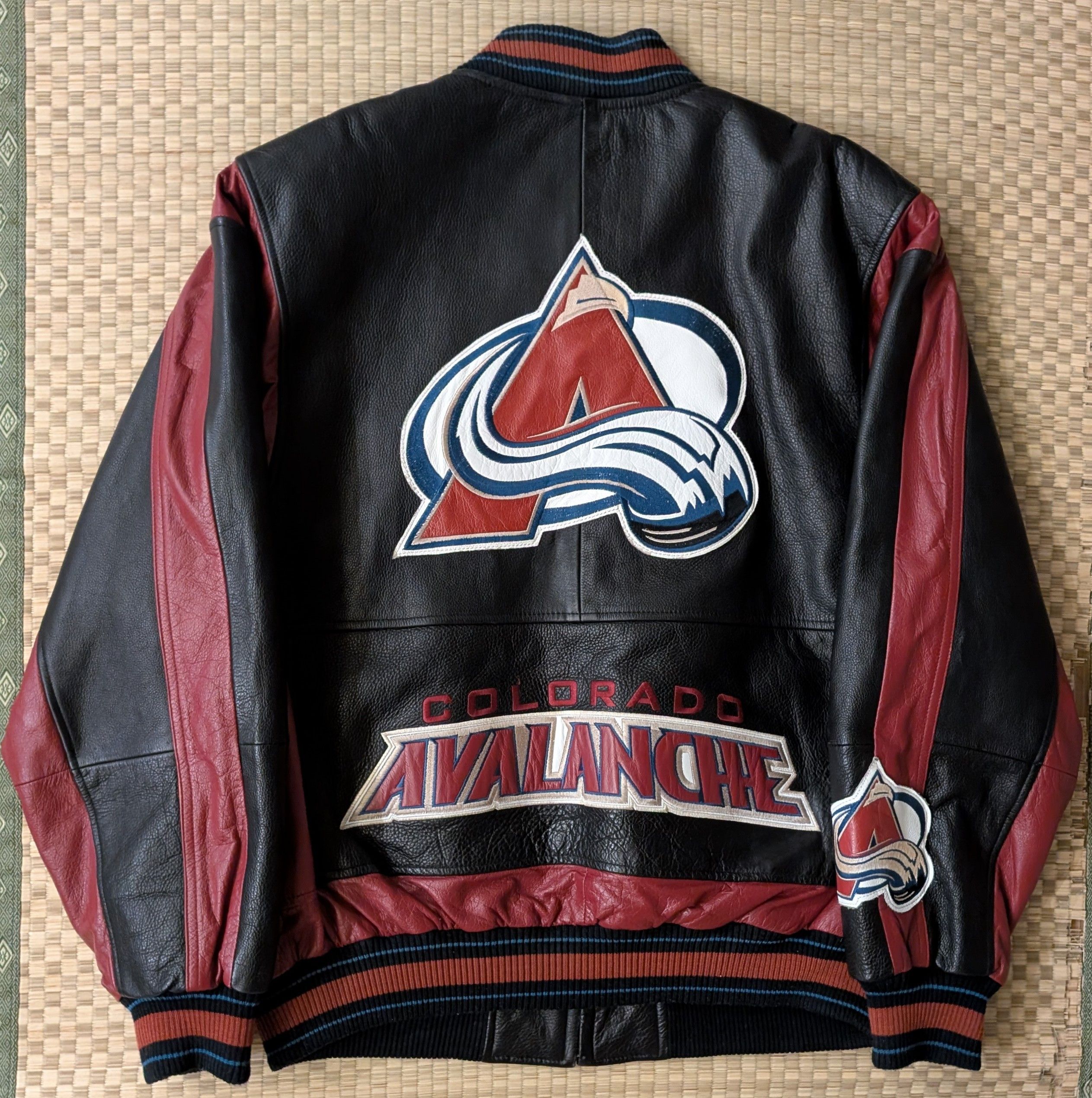 G-III Vtg Official NHL Colorado Avalanche Leather Jacket G•III Size US L / EU 52-54 / 3 - 2 Thumbnail