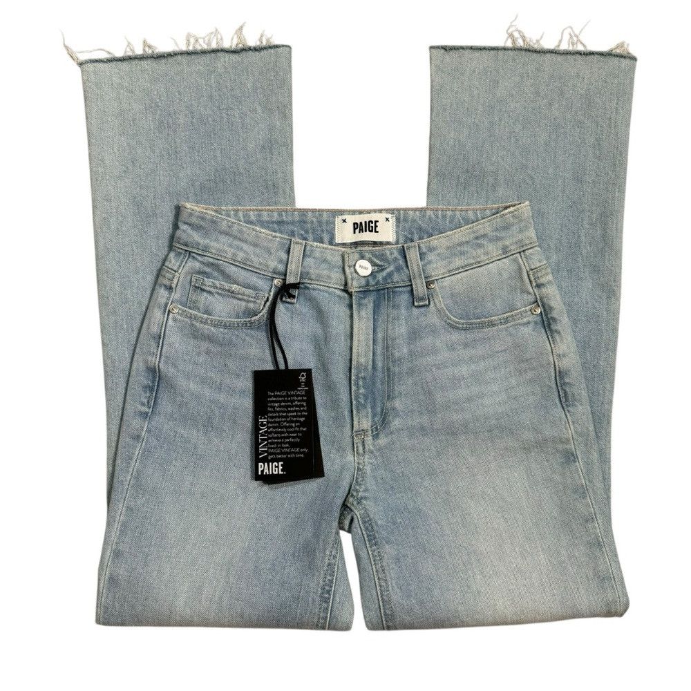 Paige NWT New Paige Colette Crop Flare Jeans Size 23 Size 23" - 3 Thumbnail