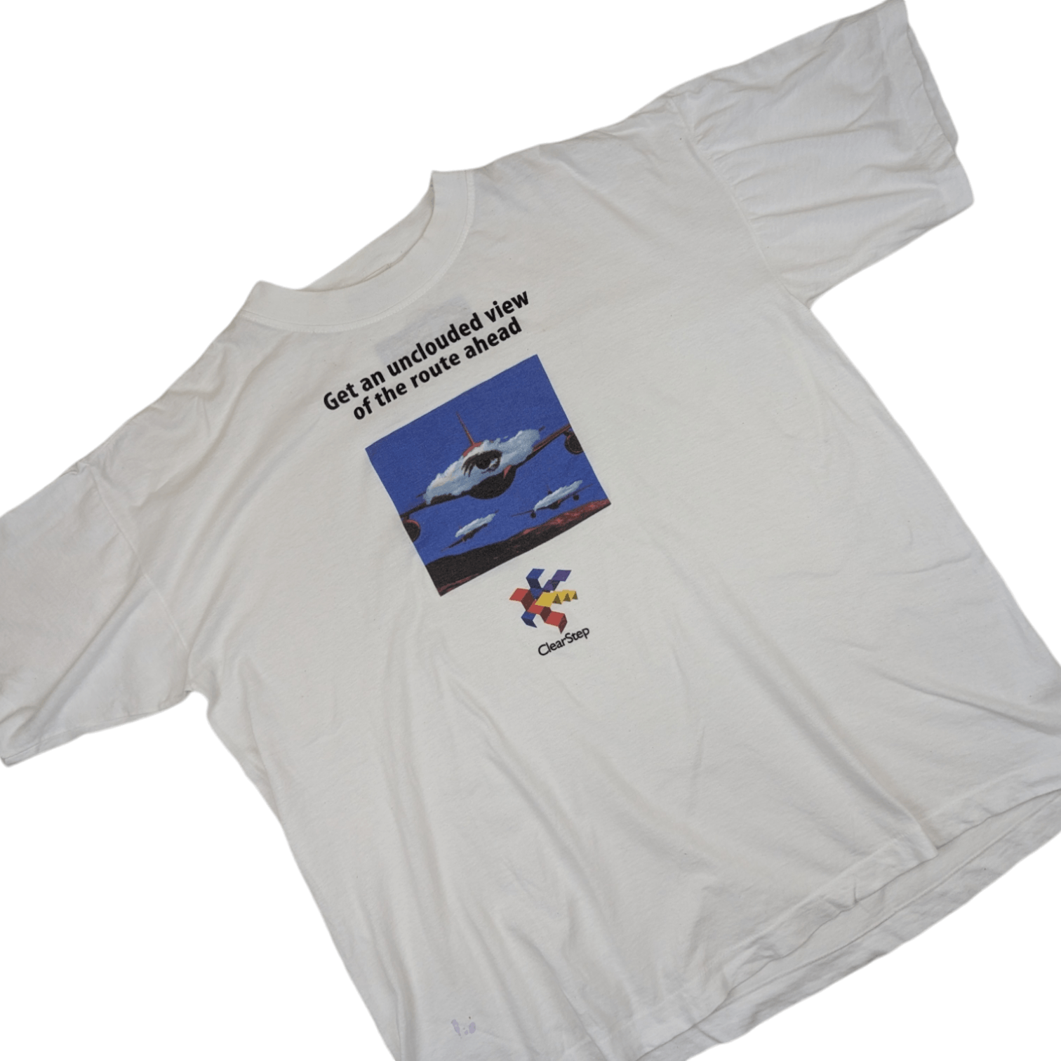 Nintendo 90's CLEARSTEP Olicom Ethernet T-Shirt Single Stitches Size US XL / EU 56 / 4 - 2 Thumbnail