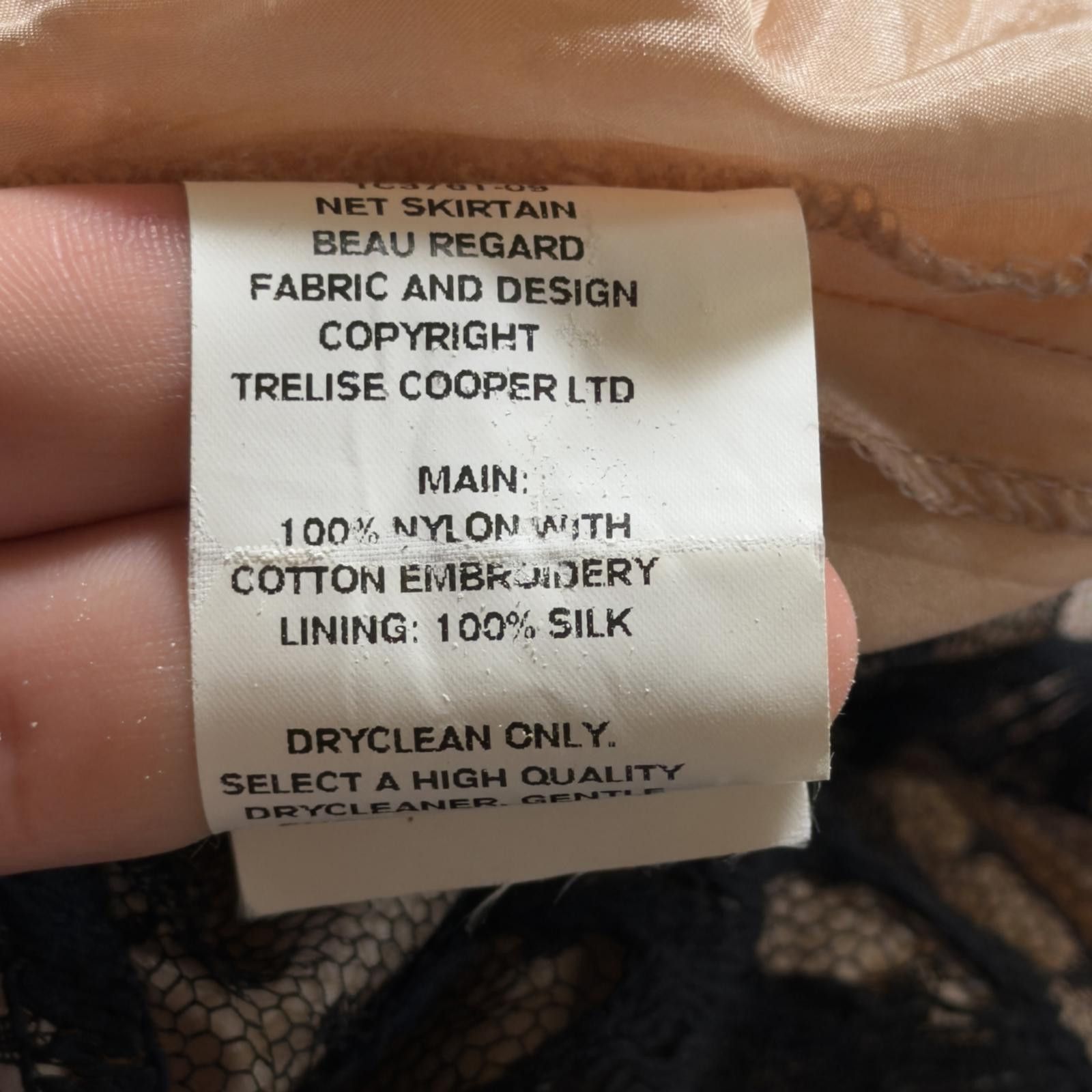 Other Vıntage Trelise Cooper Silk Lined Lace Bow Skirt Size 28" / US 6 / IT 42 - 7 Thumbnail