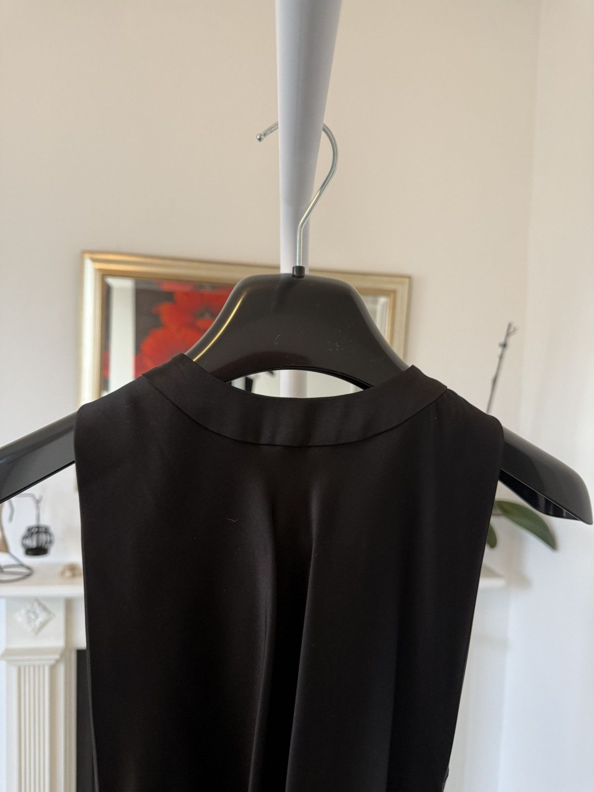 Saint Laurent Paris FW23 Saint Laurent Lavalliere Back Blouse in Crepe Satin Size US S / EU 44-46 / 1 - 9 Thumbnail