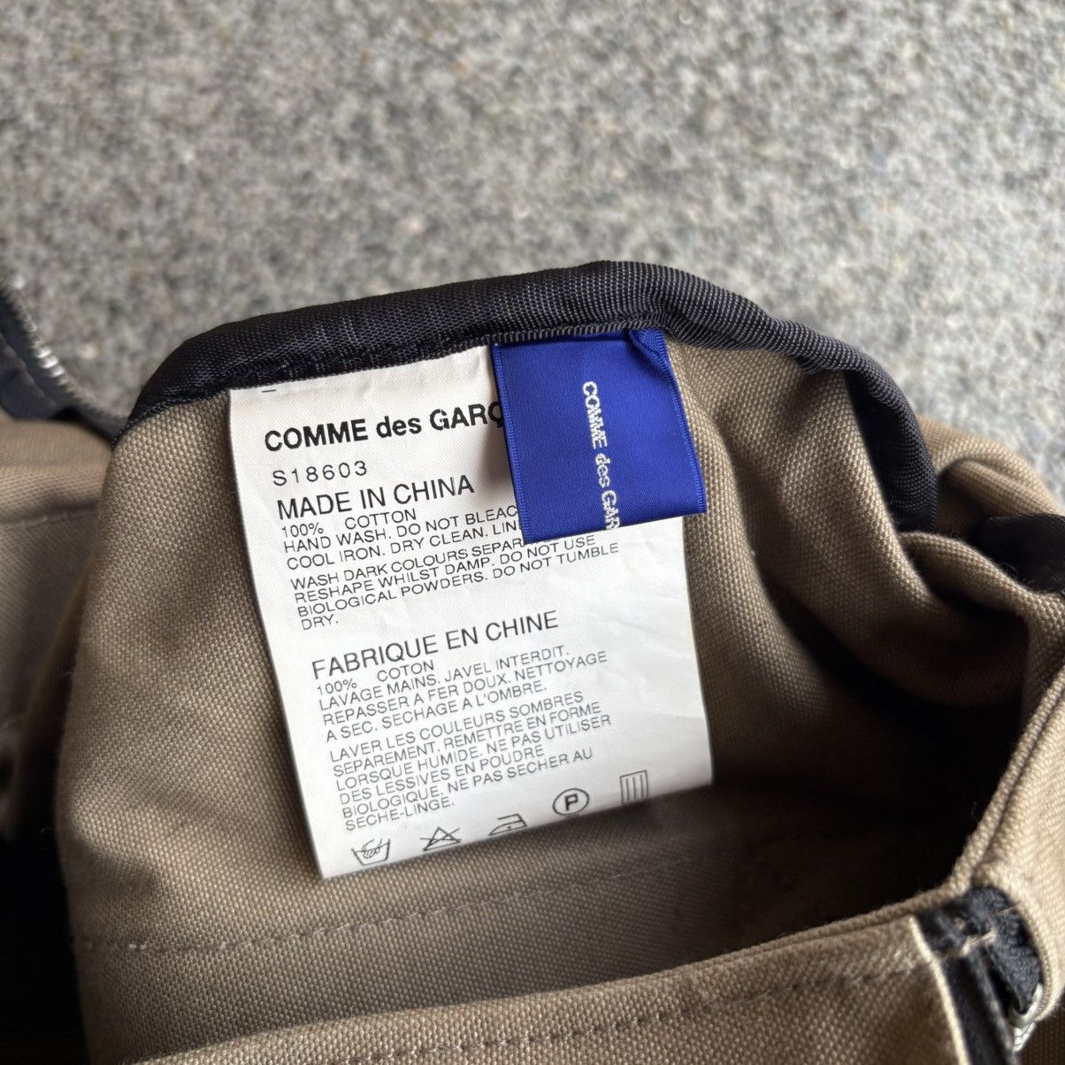 Comme des Garcons COMME des GARÇONS SHIRT Military Canvas Boston Bag Size ONE SIZE - 18 Thumbnail
