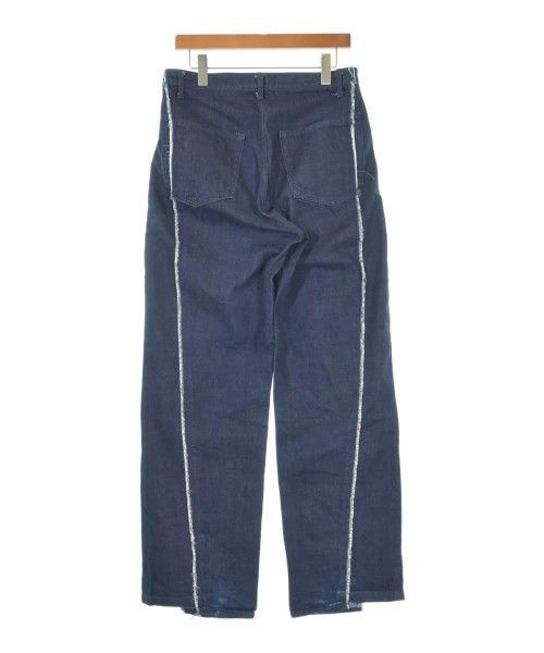Vuja De Vuja De Distressed Denim Pants Indigo Blue M Size US 31 - 2 Thumbnail