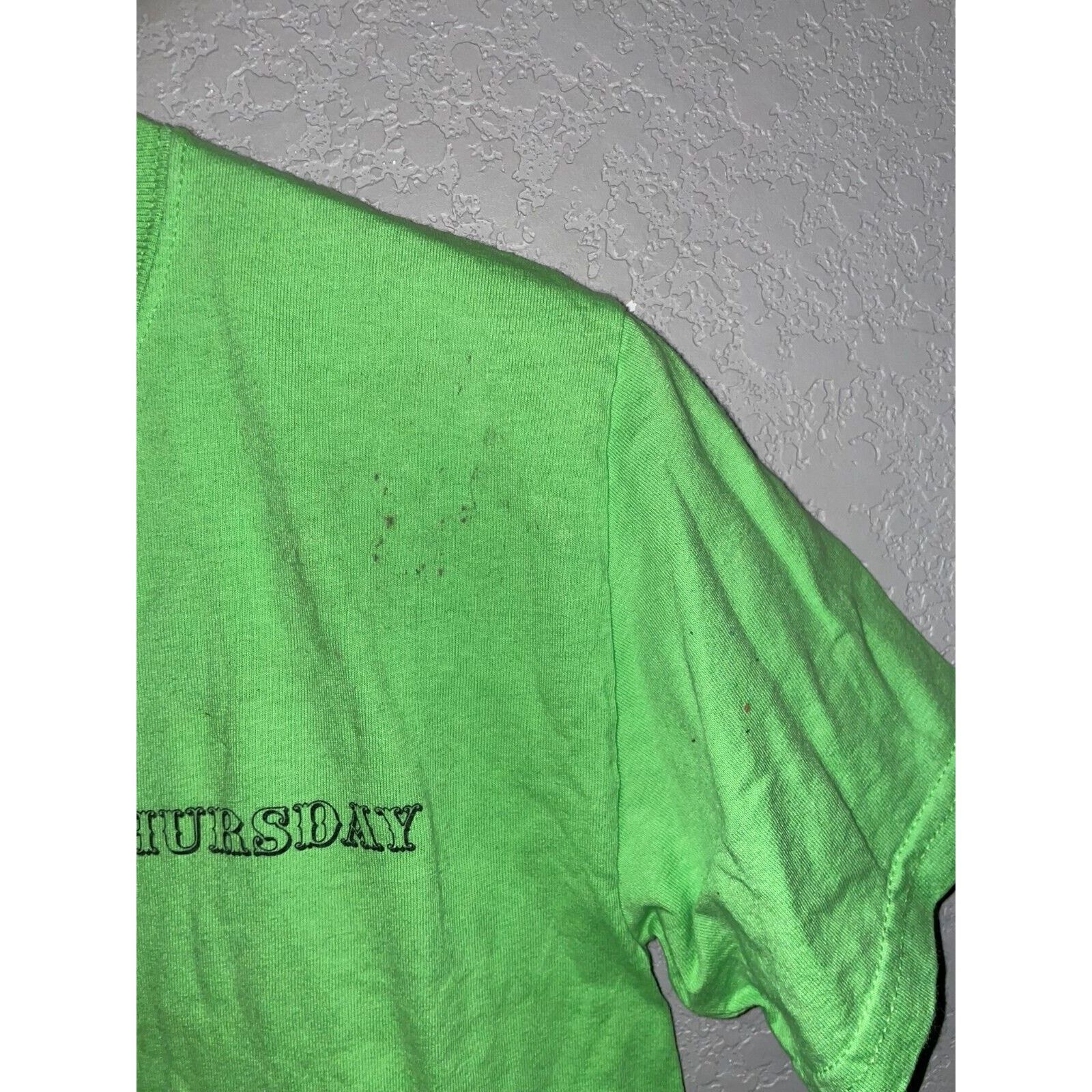 Gildan Friends Of Last Thursday Shirt Volunteer Green Tee Y2K Small Size US S / EU 44-46 / 1 - 4 Thumbnail