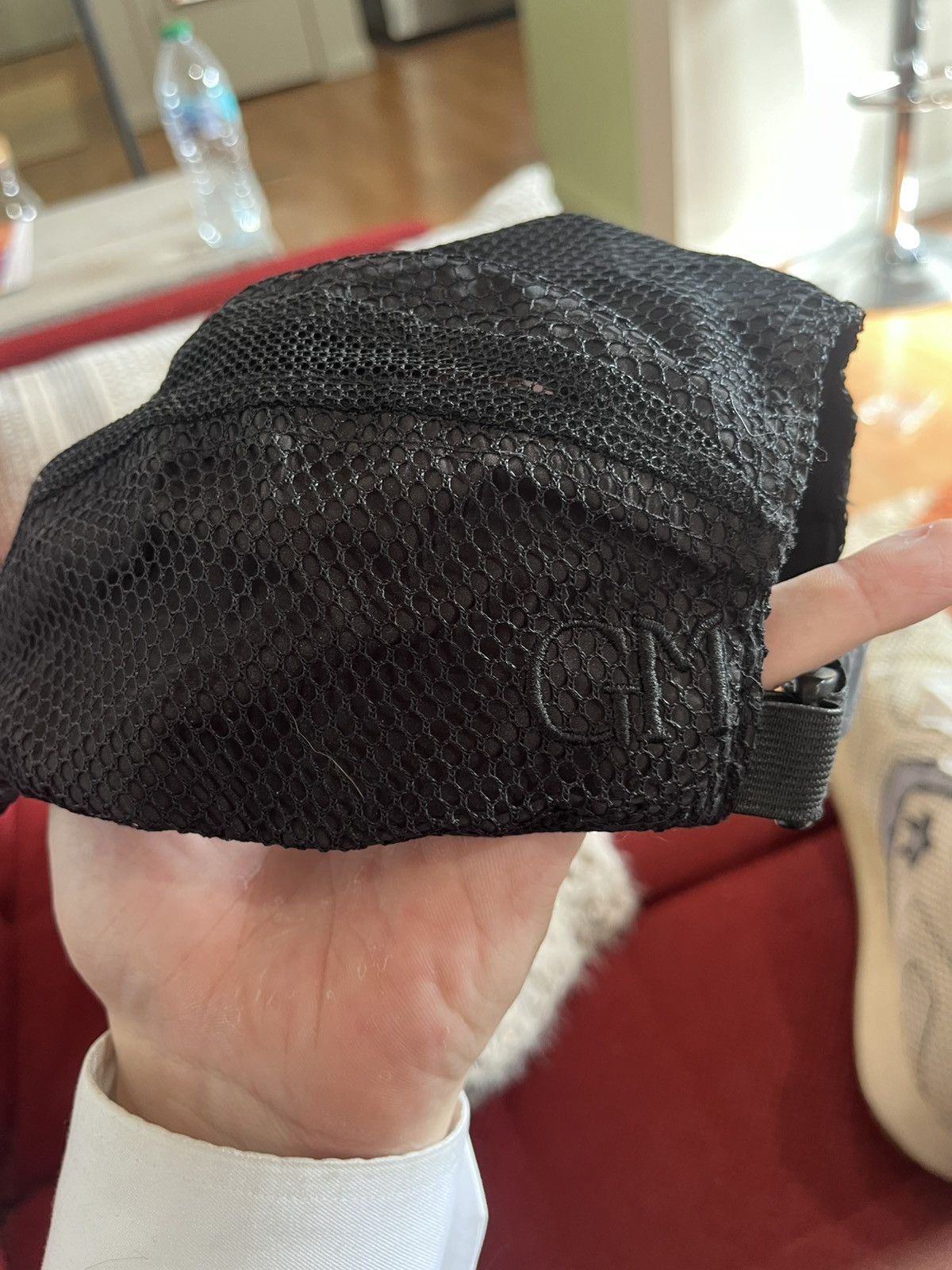 Handmade good manners mesh hat Size ONE SIZE - 3 Thumbnail