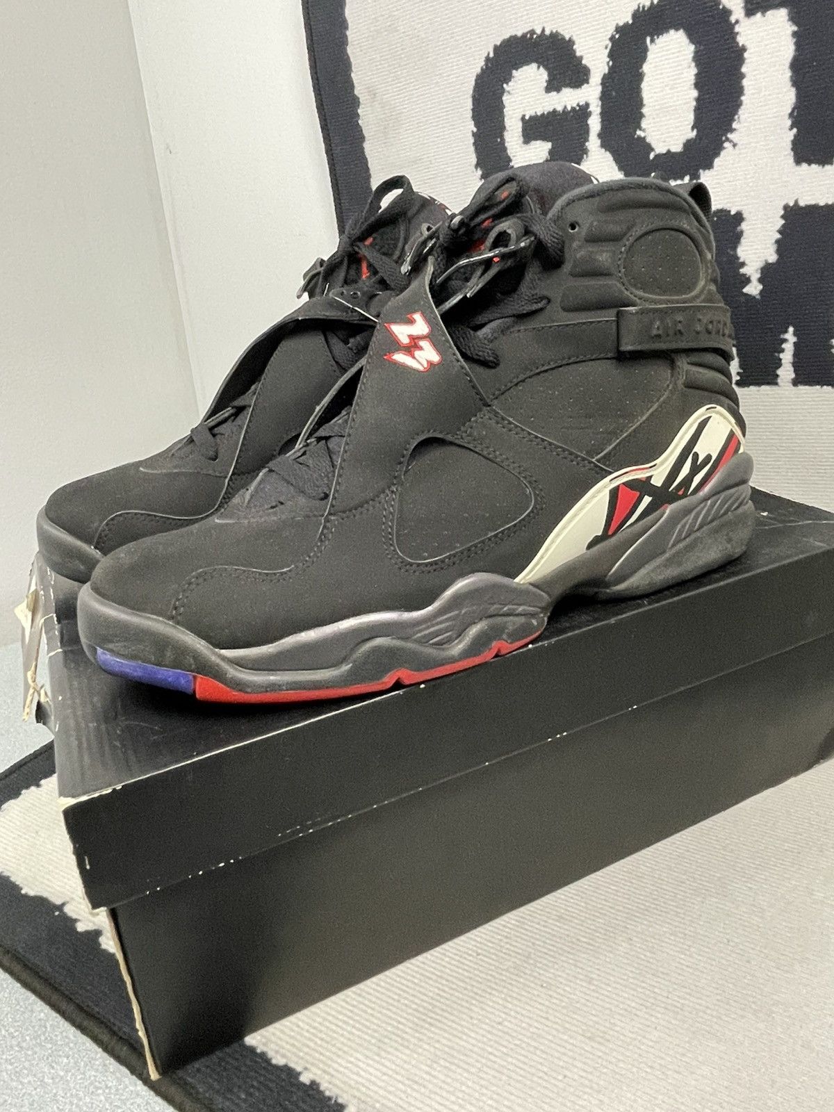 Jordan Brand Air Jordan 8 Retro “Playoffs” (2013) – Men’s Size 10 Size US 10 / EU 43 - 1 Thumbnail