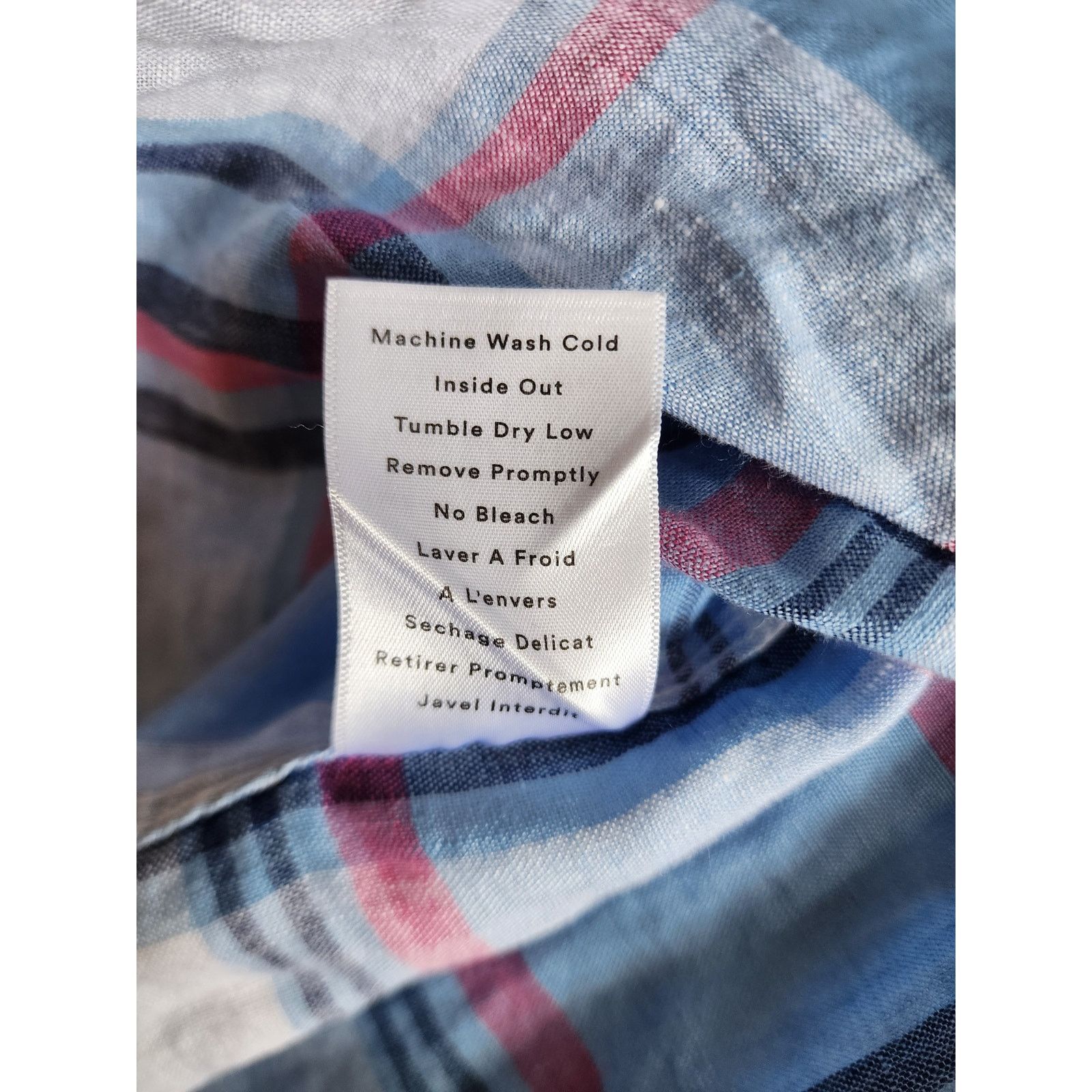 Other Grayson by Frank & Eileen Hero 100% Linen Shirt 2/Small Size S / US 4 / IT 40 - 5 Thumbnail
