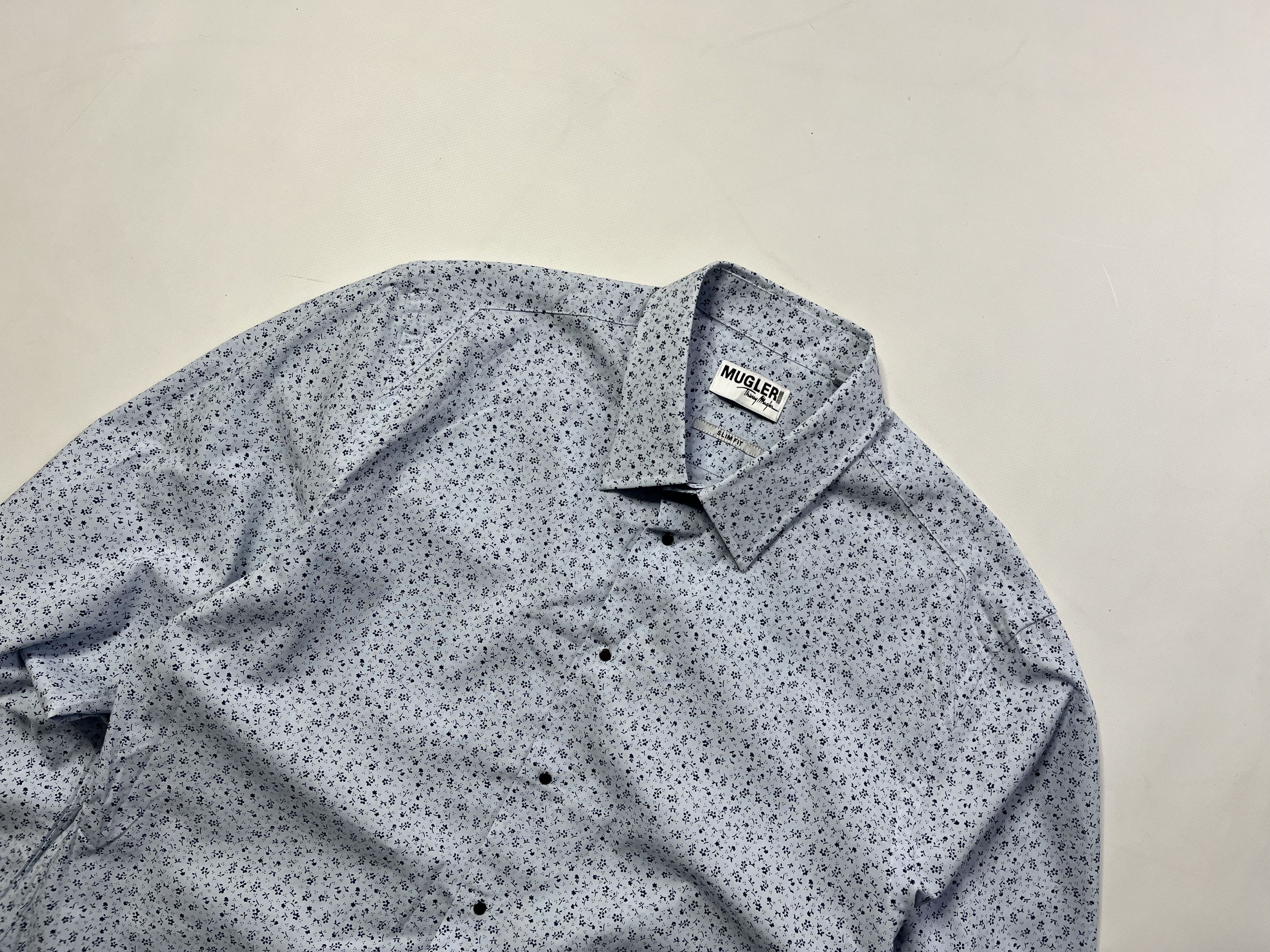 Mugler × Thierry Mugler Mugler film fit shirt button up Size US L / EU 52-54 / 3 - 2 Thumbnail