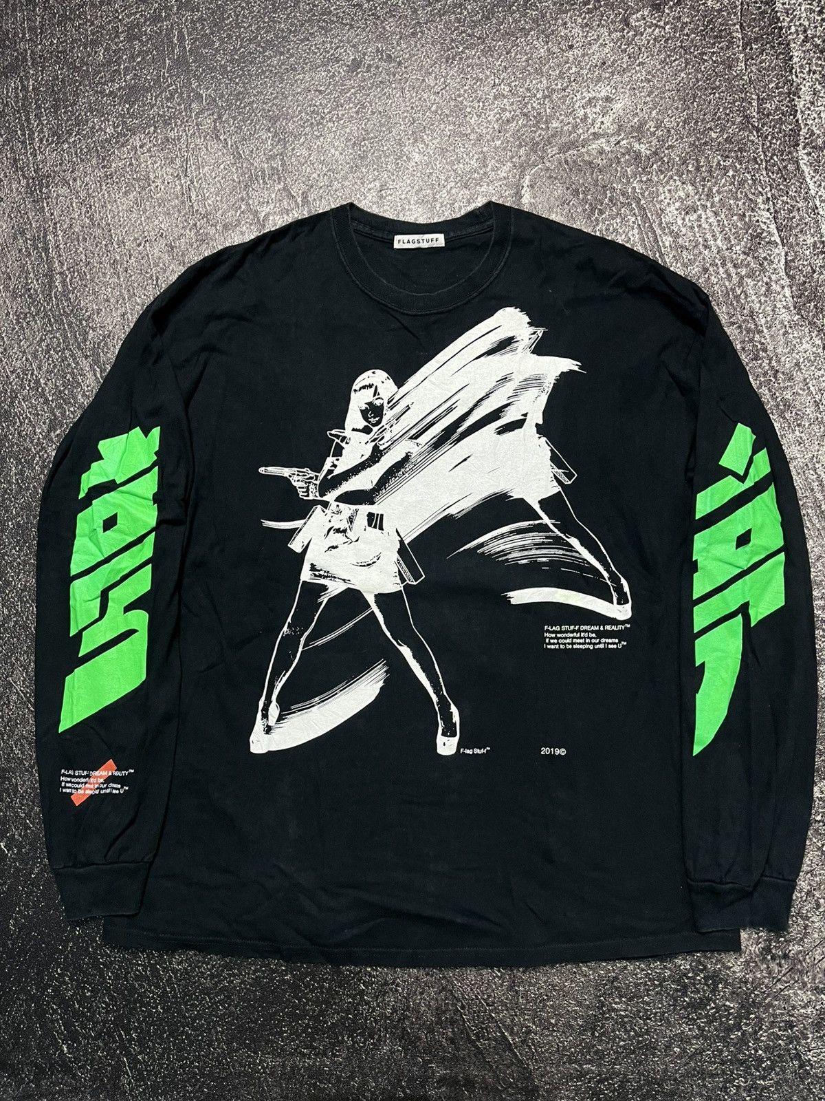 Flagstuff Flagstuff Dream & Reality Anime 2019 Longsleeve Size US XXL / EU 58 / 5 - 1 Thumbnail