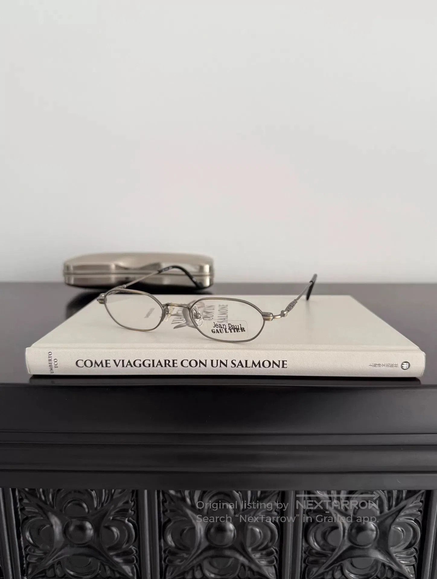 Jean Paul Gaultier Jean Paul Gaultier Runway Titanium Glasses. Size ONE SIZE - 3 Thumbnail