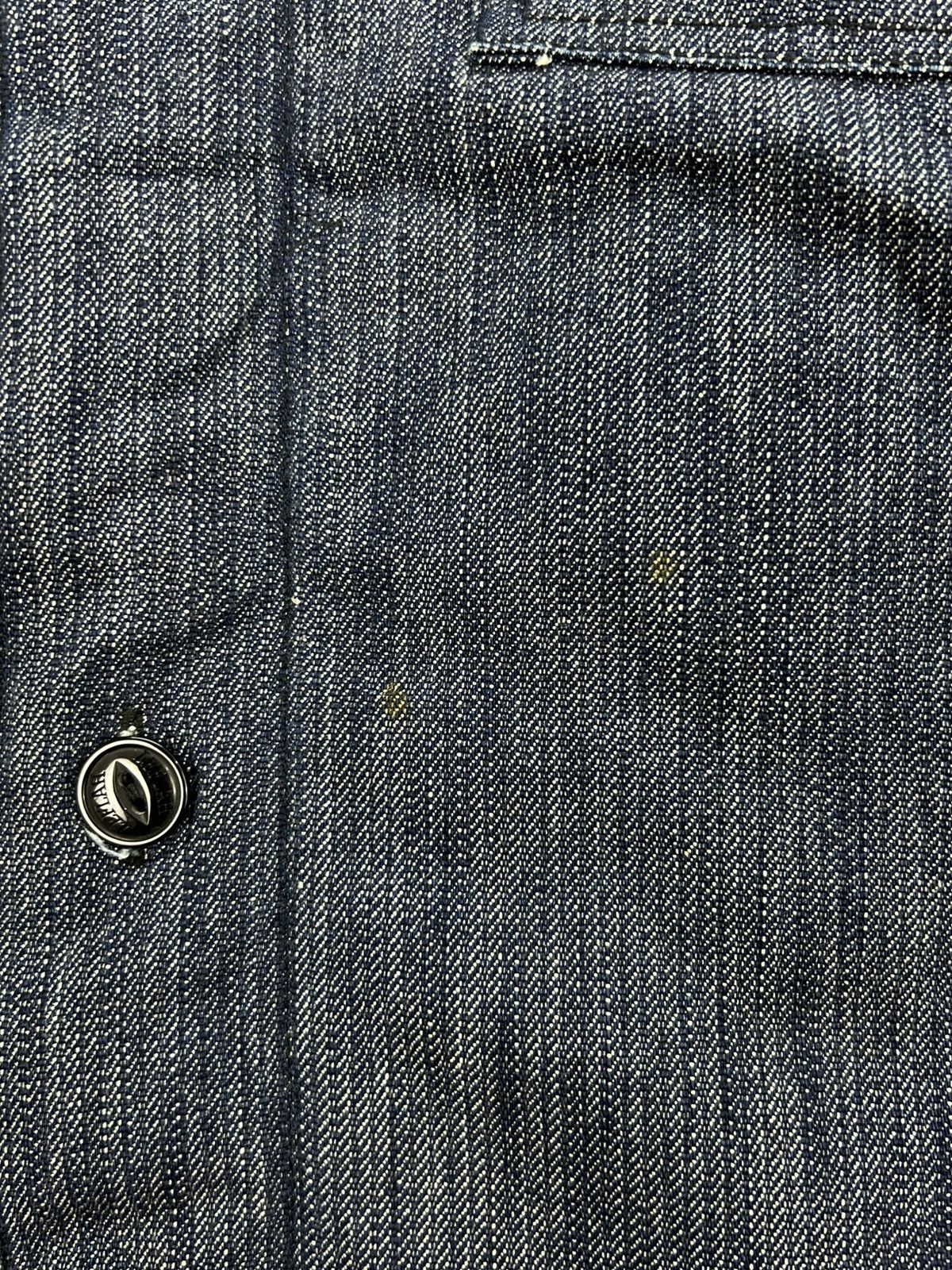 Japanese Brand Leflah Blanket Denim Jacket Size US XL / EU 56 / 4 - 14 Thumbnail