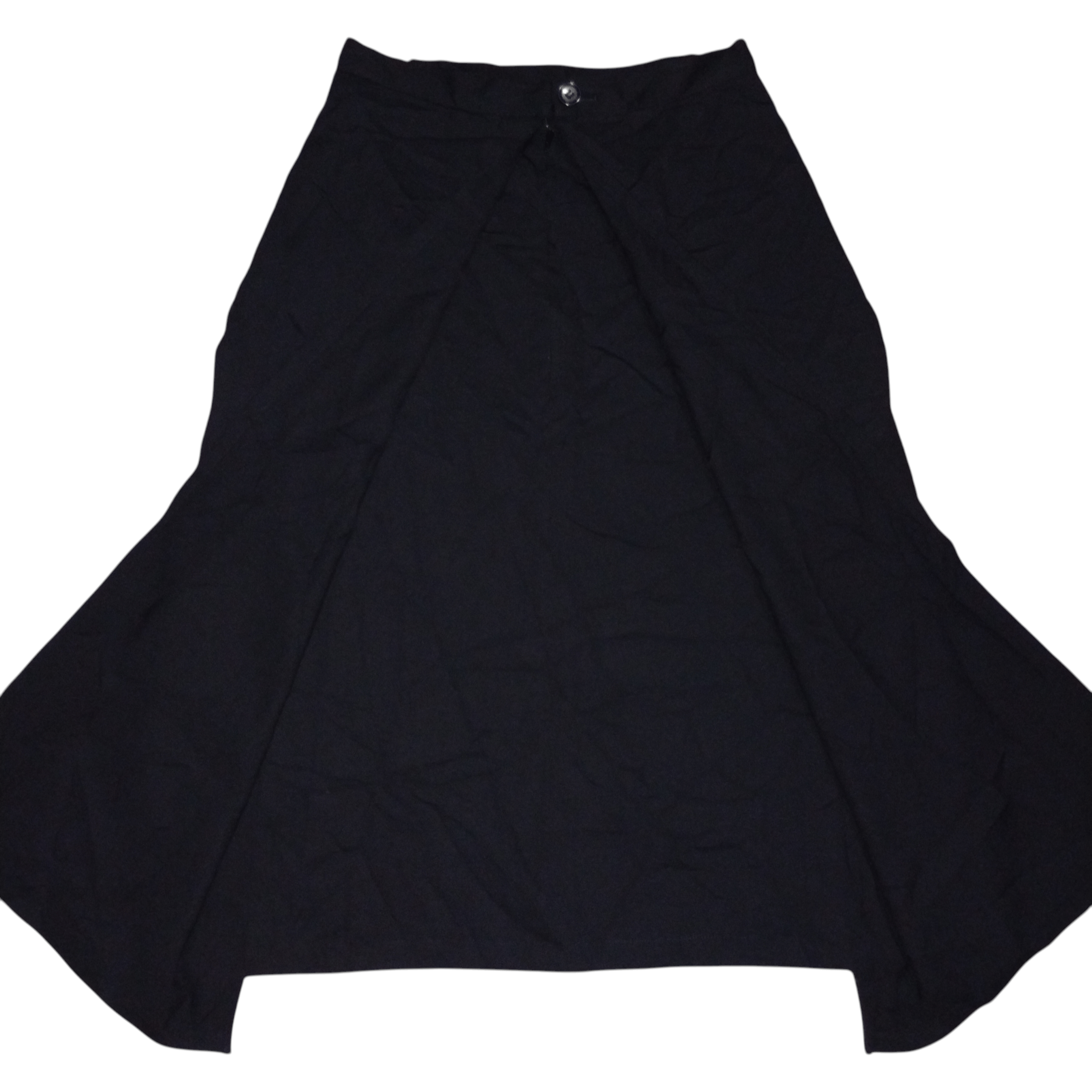 Y's Y's Yohji Yamamoto Vintage Nice Design Black Skirts Size 26" / US 2 / IT 38 - 3 Thumbnail