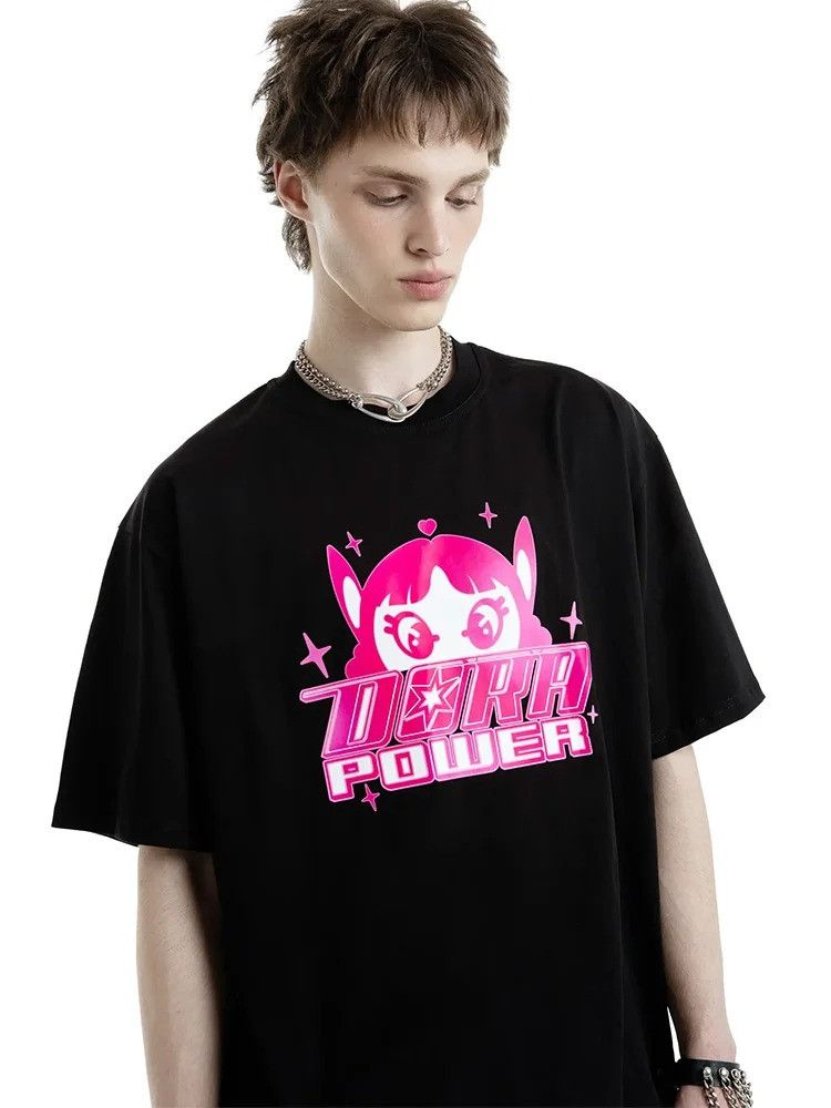 Other Aesthetic Oversized POWER T-Shirt Size US L / EU 52-54 / 3 - 4 Thumbnail