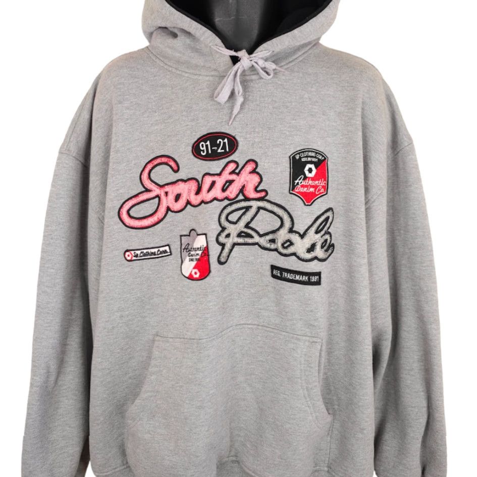 Southpole VINTAGE Southpole Sweatshirt Hoodie Mens 2XL Gray Streetwear Embroidered Y2K JNCO Size US XXL / EU 58 / 5 - 2 Thumbnail