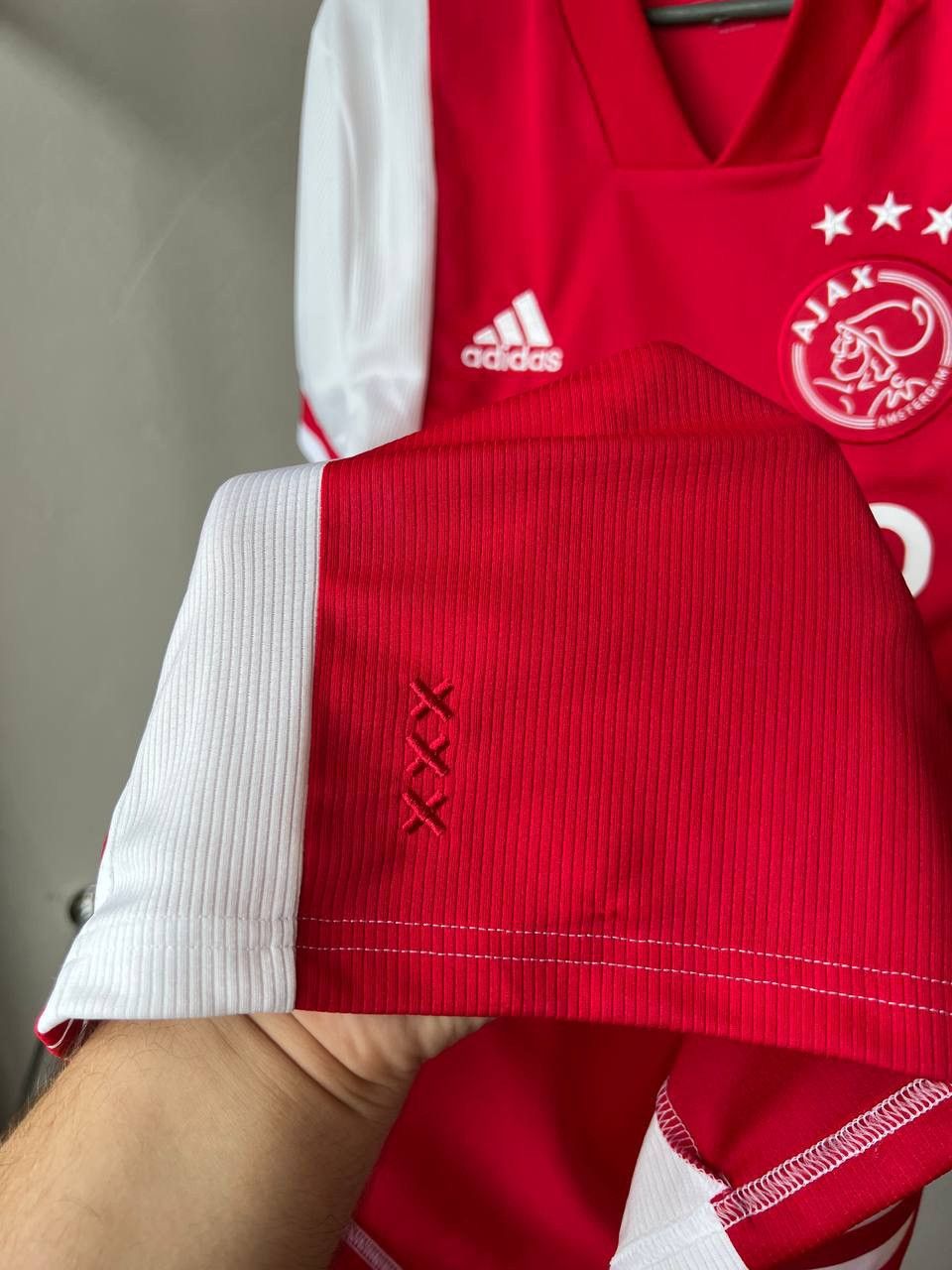 Adidas 2020/21 AJAX AMSTERDAM HOME SOCCER JERSEY SHIRT ADIDAS SZ S Size US S / EU 44-46 / 1 - 8 Thumbnail