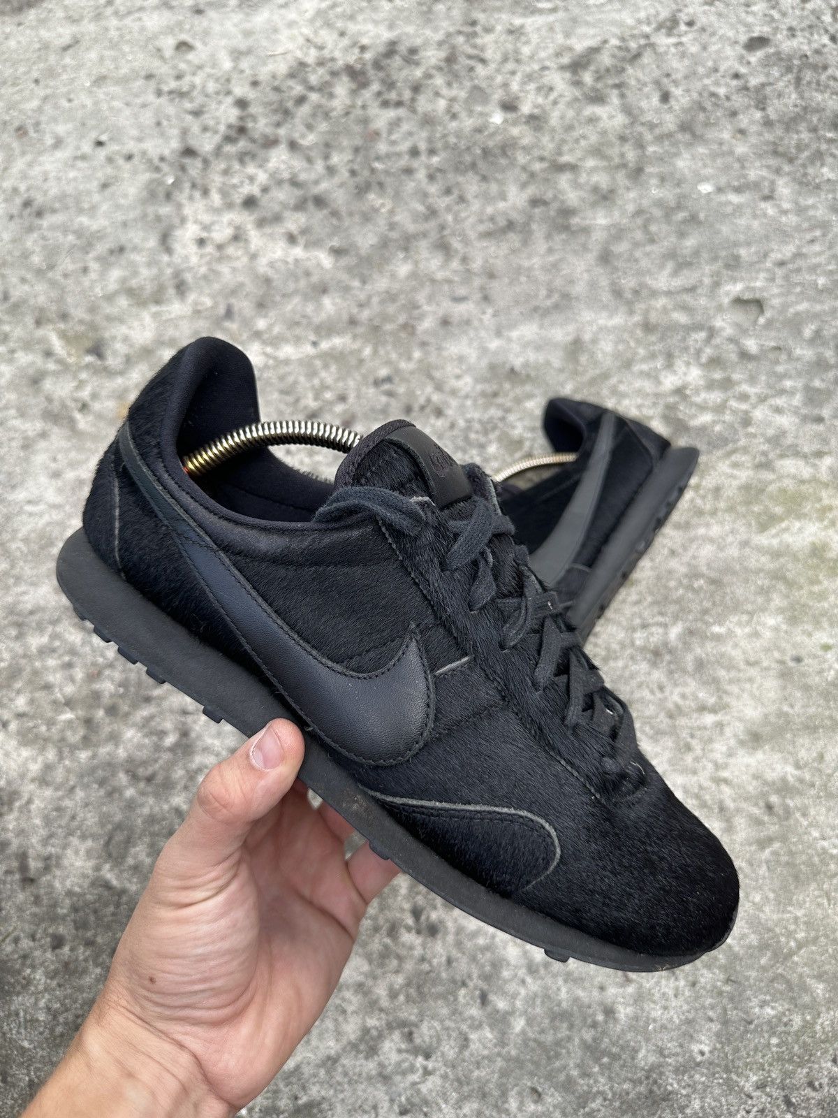 Nike Y2K Nike Mohair Fur Low Sneakers Streetwear Style Opium 40 Size US 8.5 / IT 38.5 - 2 Thumbnail