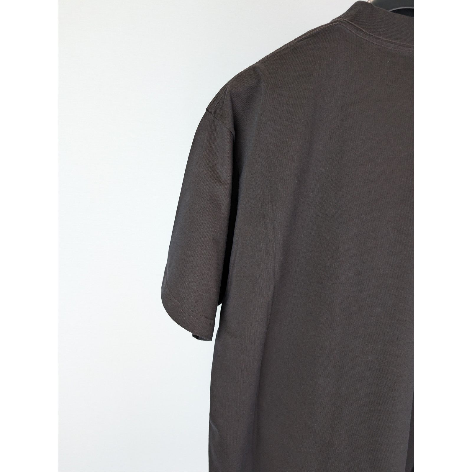 Balenciaga o1rshd1 Beverly Hills Vintage Jersey T-Shirt in Washed Black Size US M / EU 48-50 / 2 - 14 Thumbnail