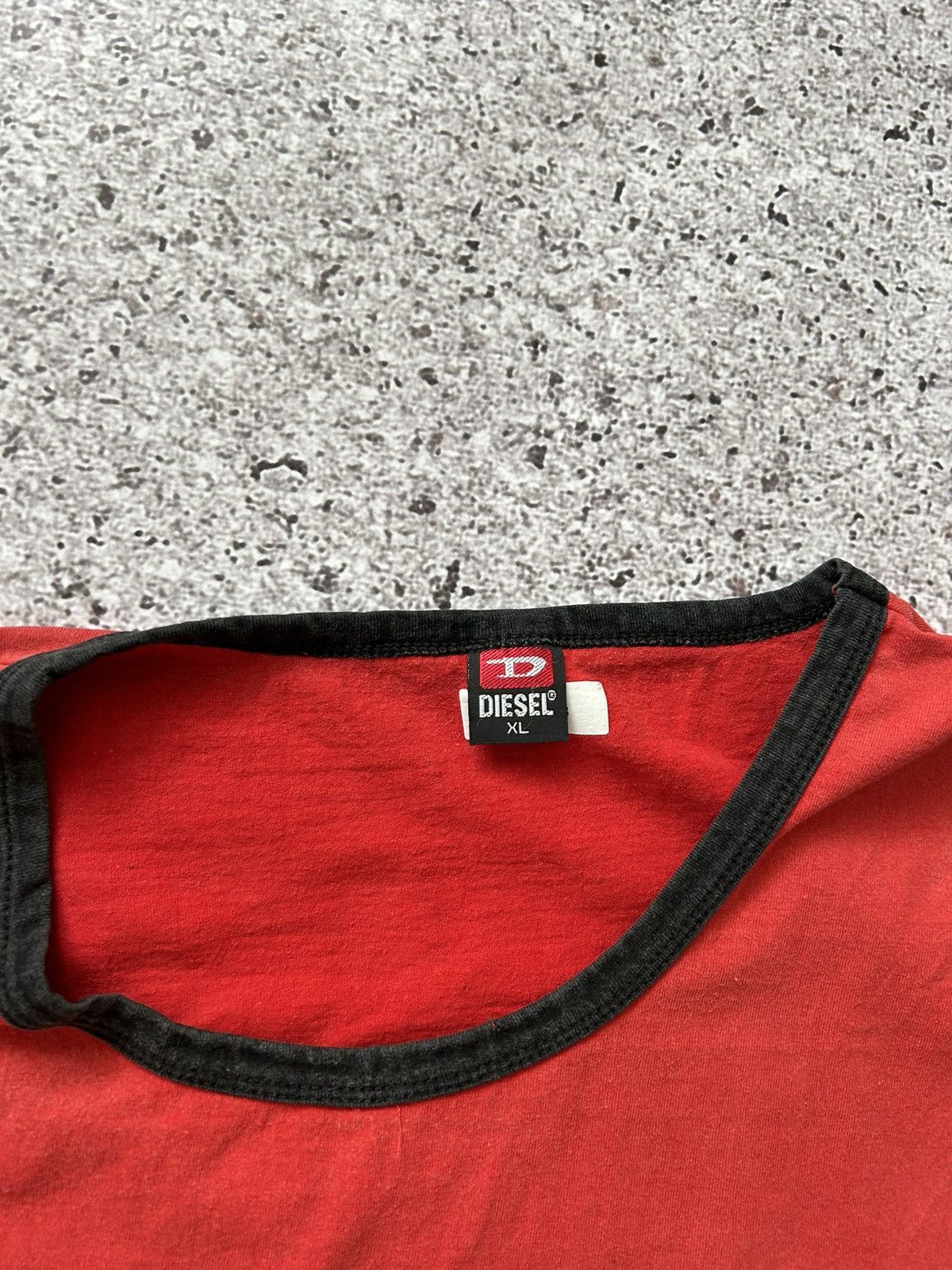 Diesel × Japanese Brand Vintage 90s Diesel Big logo t-shirt retro rare Y2K Size US XL / EU 56 / 4 - 7 Thumbnail