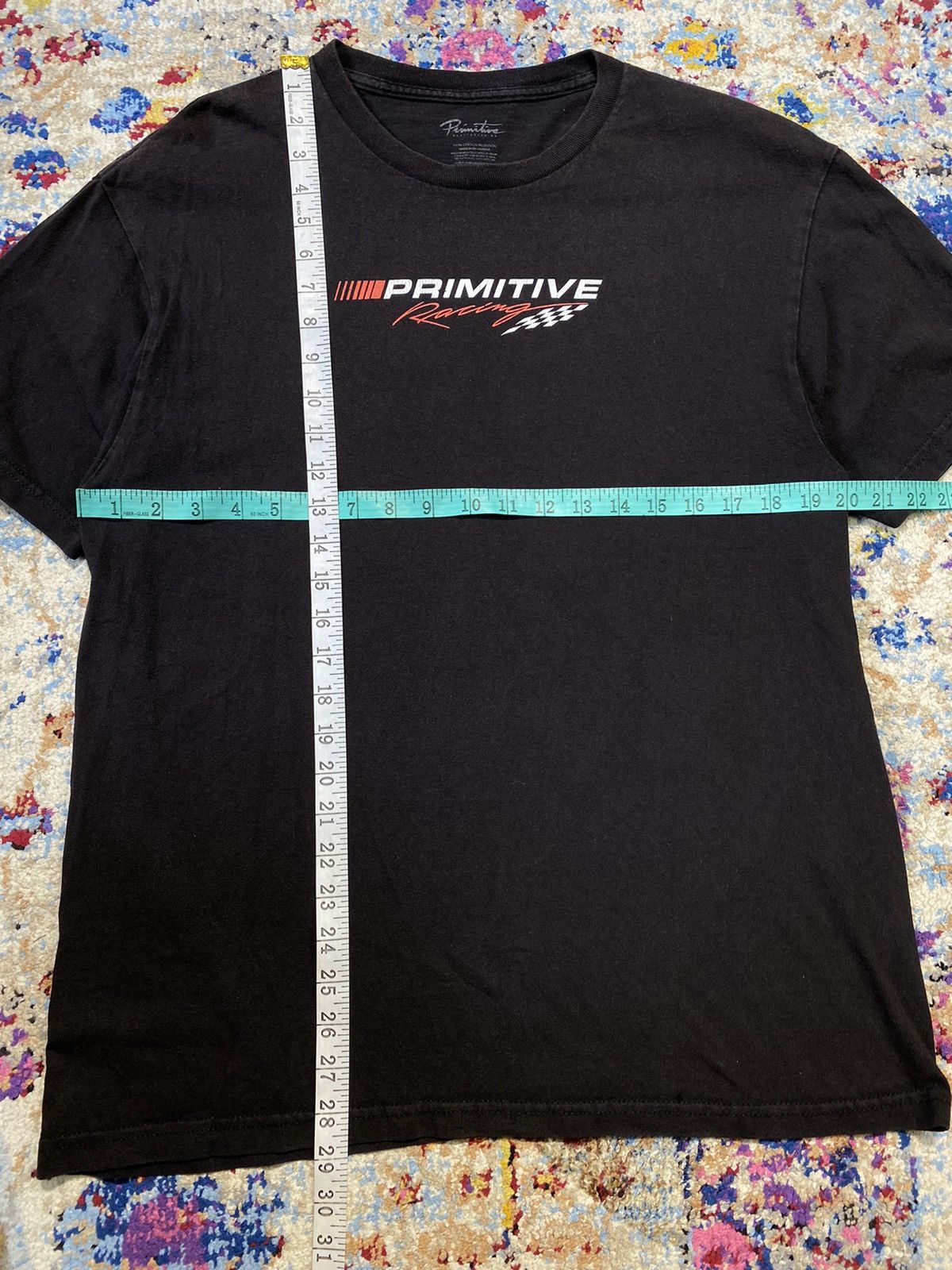 Primitive Primitive Racing Podium Faded Black Tee Shirt Size US L / EU 52-54 / 3 - 11 Thumbnail
