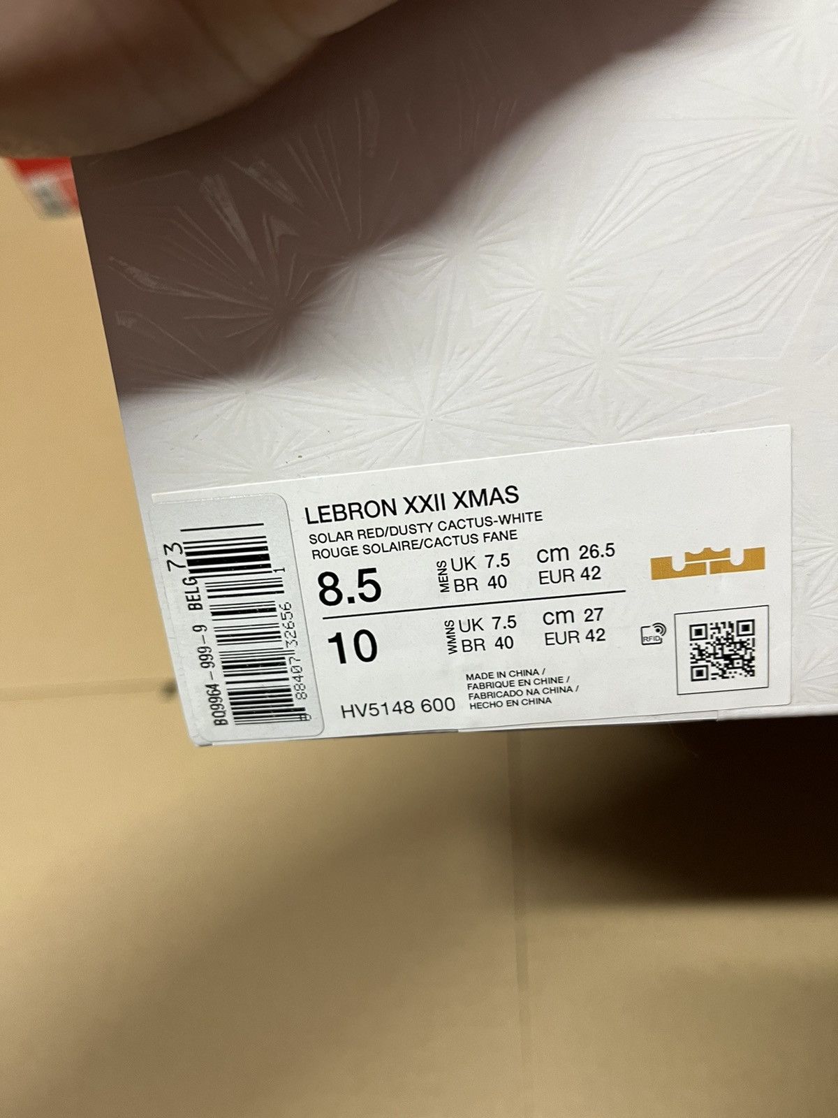 Nike Nike Lebron 23 Xmas Size US 8.5 / EU 41-42 - 16 Thumbnail