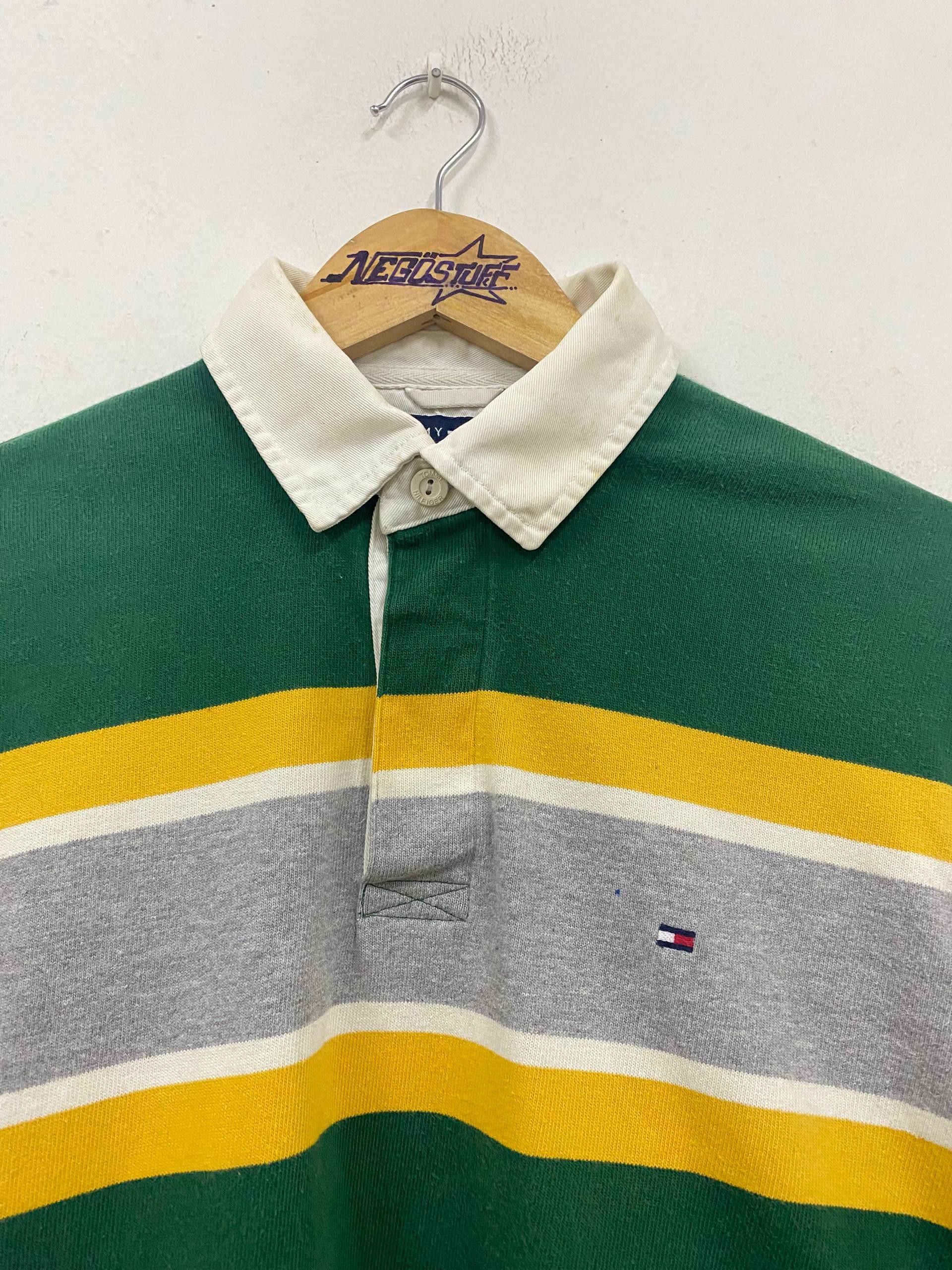 Tommy Hilfiger Vintage Tommy Hilfiger Rugby shirt stripe Size US S / EU 44-46 / 1 - 3 Thumbnail