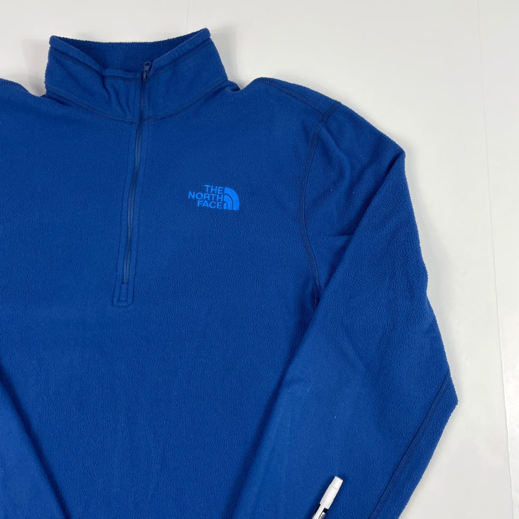 The North Face The North Face Jacket Mens Medium Blue Fleece 1/4 Zip Pullover``` Size US M / EU 48-50 / 2 - 3 Thumbnail