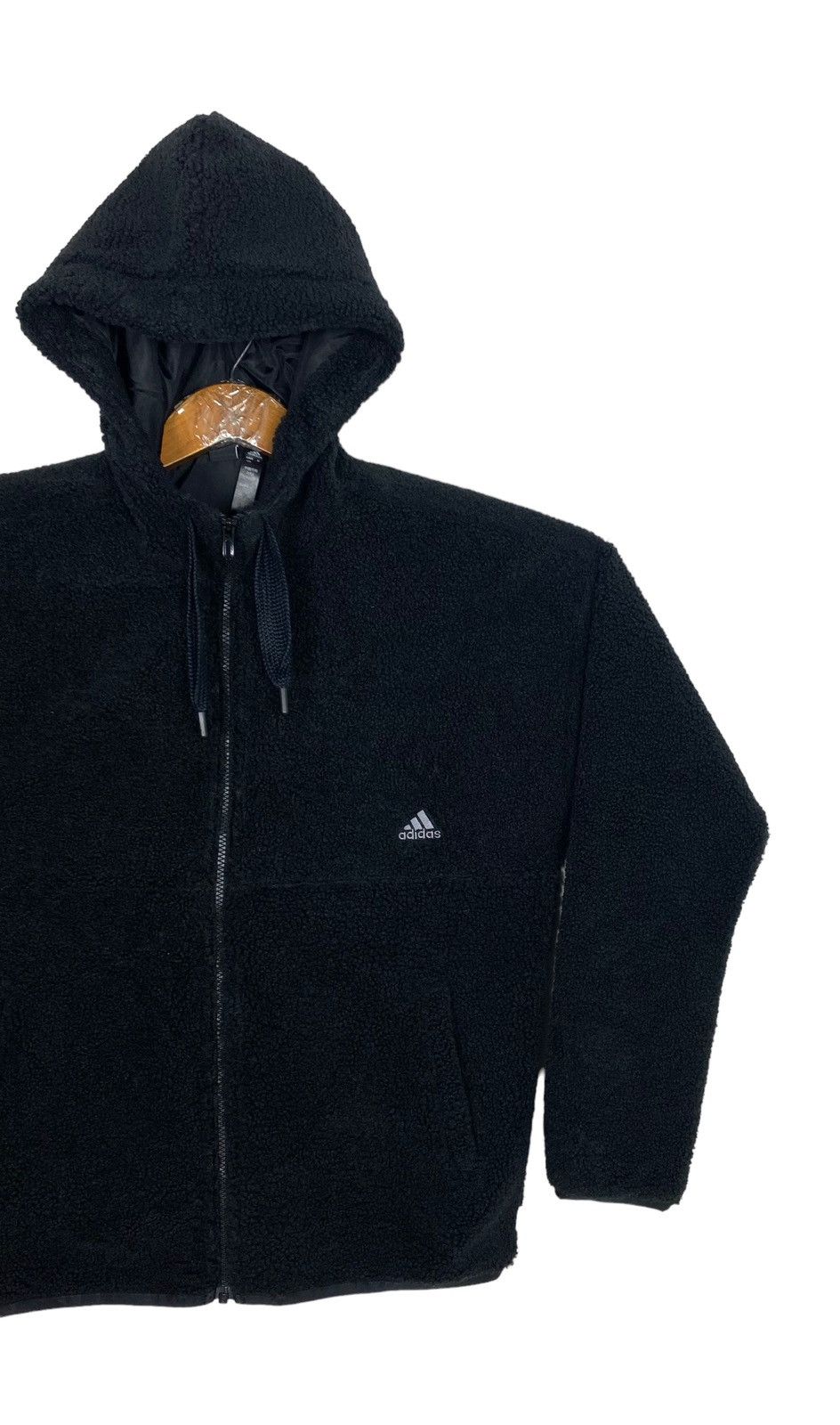 Adidas Rare‼️ Adidas Hoodie Fleece Deep Pile Small Logo Size US S / EU 44-46 / 1 - 3 Thumbnail