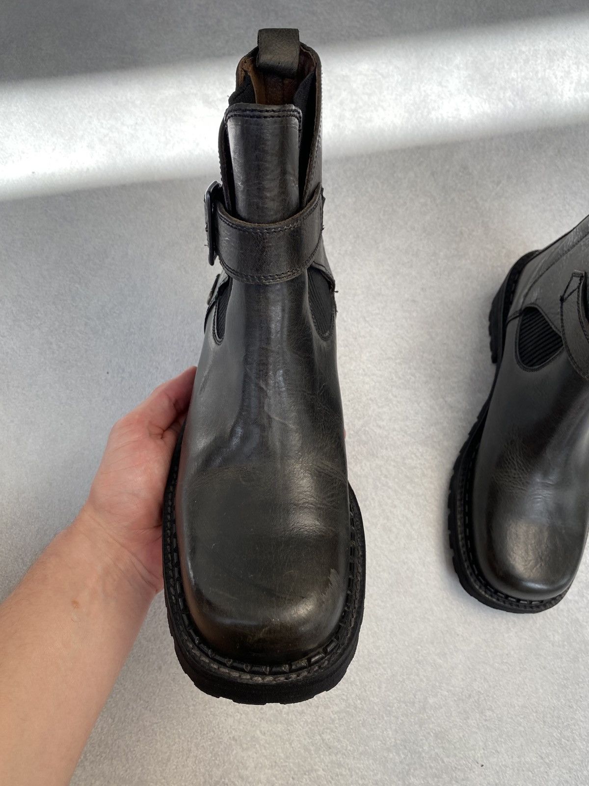 Sancho Boots Vintage Sancho Genuine Leather Platform Western Cowboy Boots Size US 9 / IT 39 - 6 Thumbnail