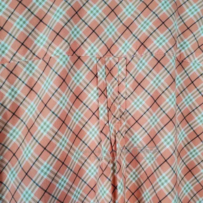 Burberry Burberry Summer Orange Pink Short Sleeve Shirt. Size M / US 6-8 / IT 42-44 - 7 Thumbnail