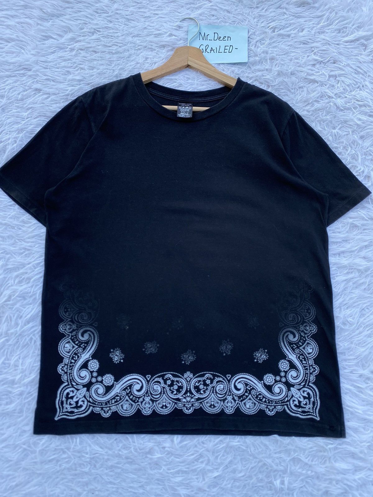 Number (N)ine Rare Number Nine The SOLOIST Rare Paisley Print Tshirt Size US L / EU 52-54 / 3 - 4 Thumbnail