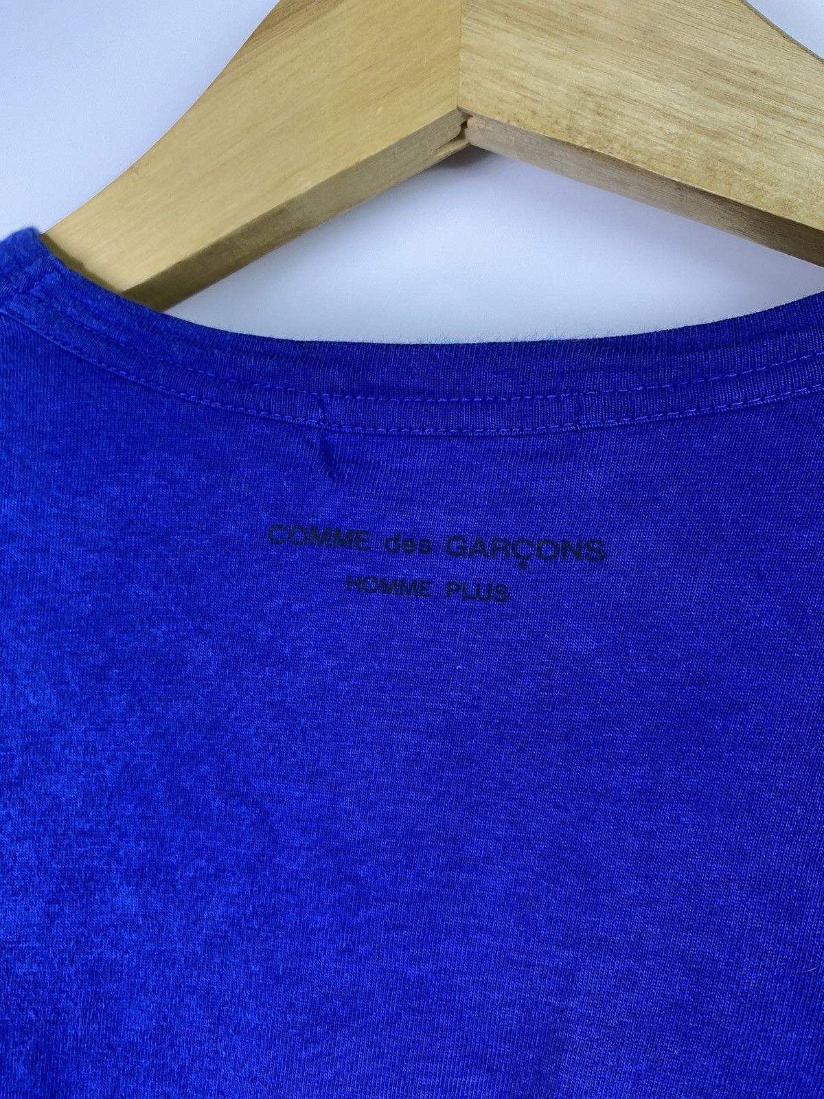 Comme des Garcons × Comme des Garcons Homme Plus × Japanese Brand comme des garcons tshirt blue Size US M / EU 48-50 / 2 - 5 Thumbnail