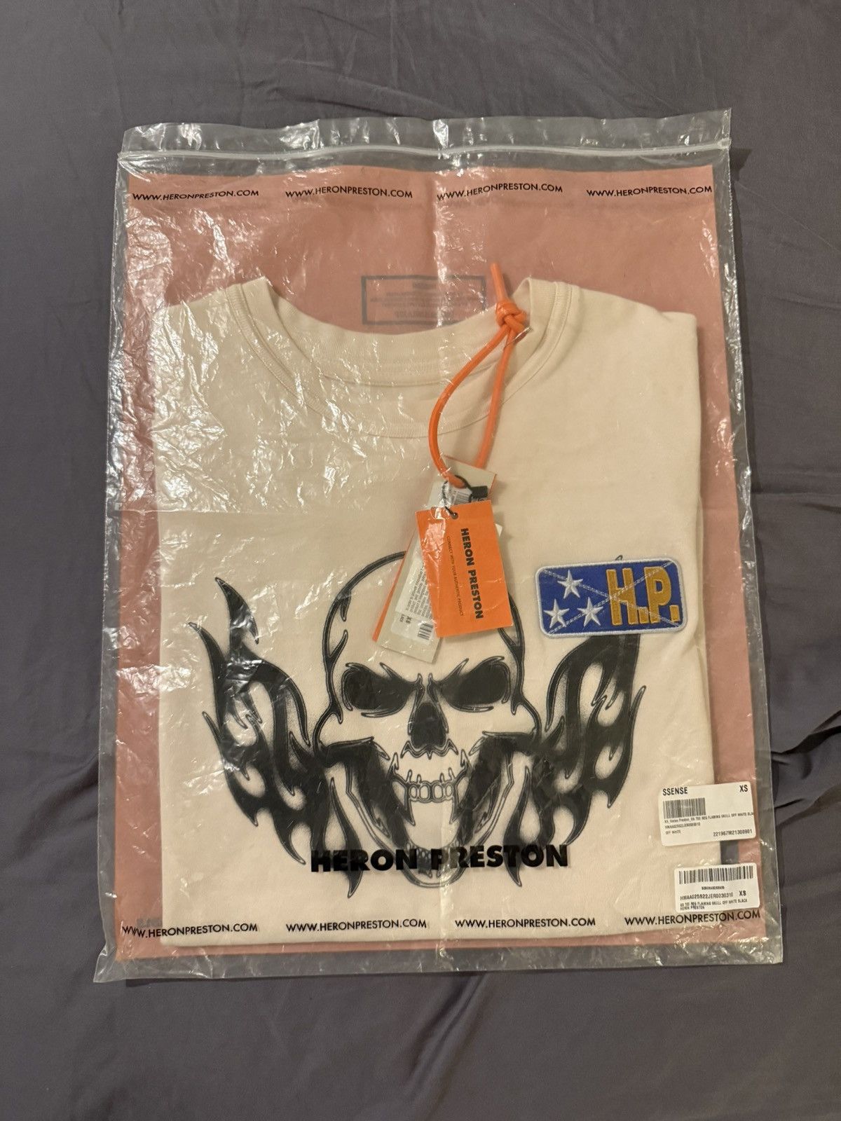 Heron Preston Herron Preston Off-White Cotton T-Shirt Size US XS / EU 42 / 0 - 8 Thumbnail