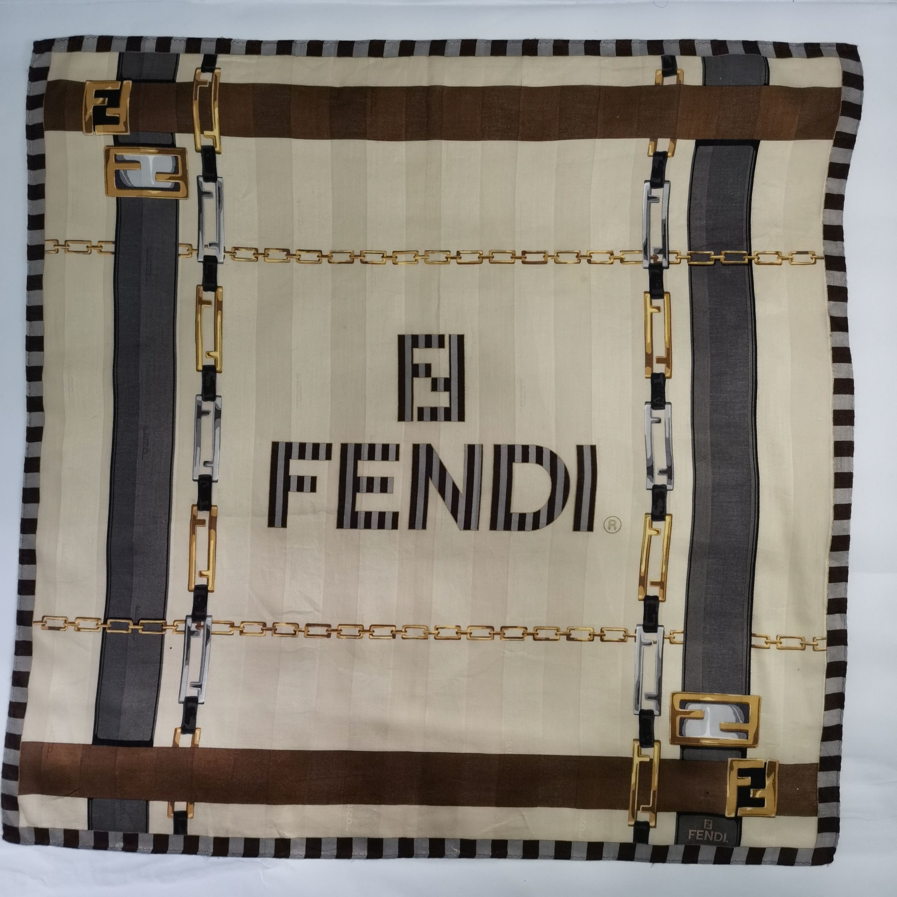 Fendi FENDI HANDKERCHIEF/ BANDANA/ SCARF Size ONE SIZE - 2 Thumbnail