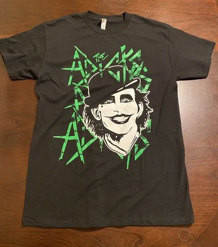 Other The Adicts T-Shirt M MEDIUM BLACK GREEN WHITE PUNK ROCK NEW Size US M / EU 48-50 / 2 - 1 Preview