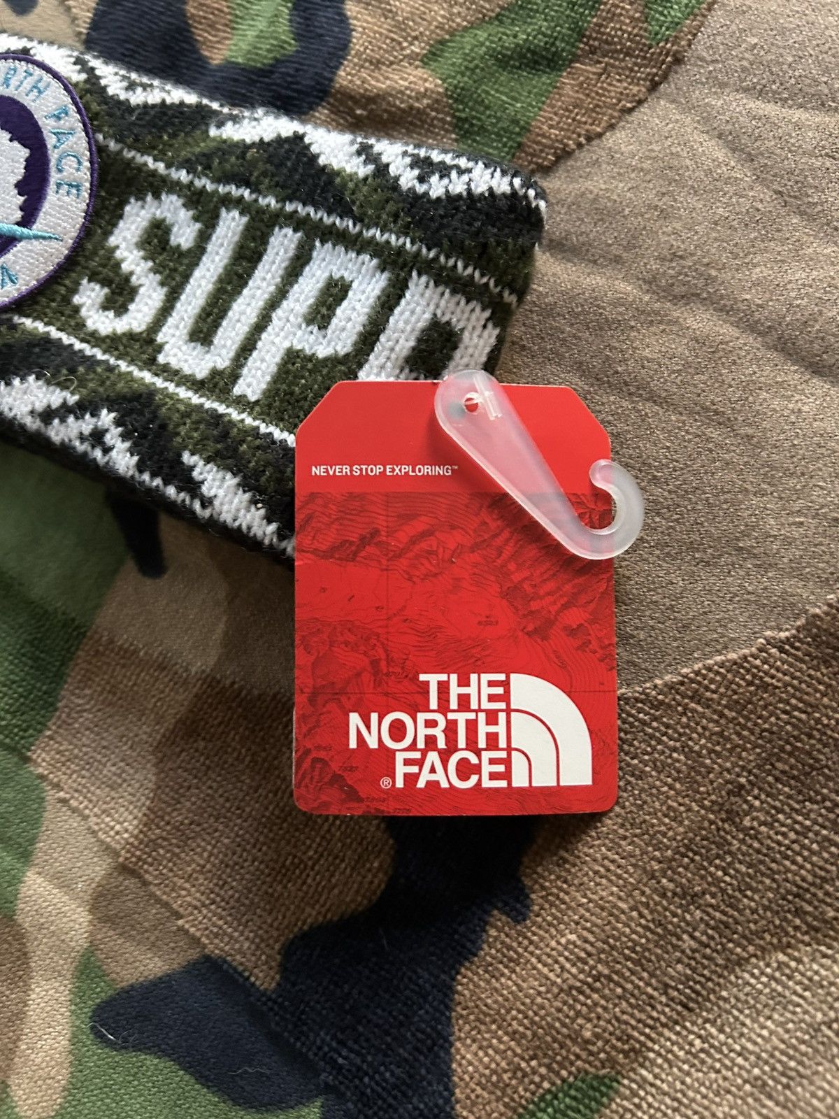 Supreme × The North Face Supreme The North Face Trans Antarctica Expedition Headband Size ONE SIZE - 5 Thumbnail
