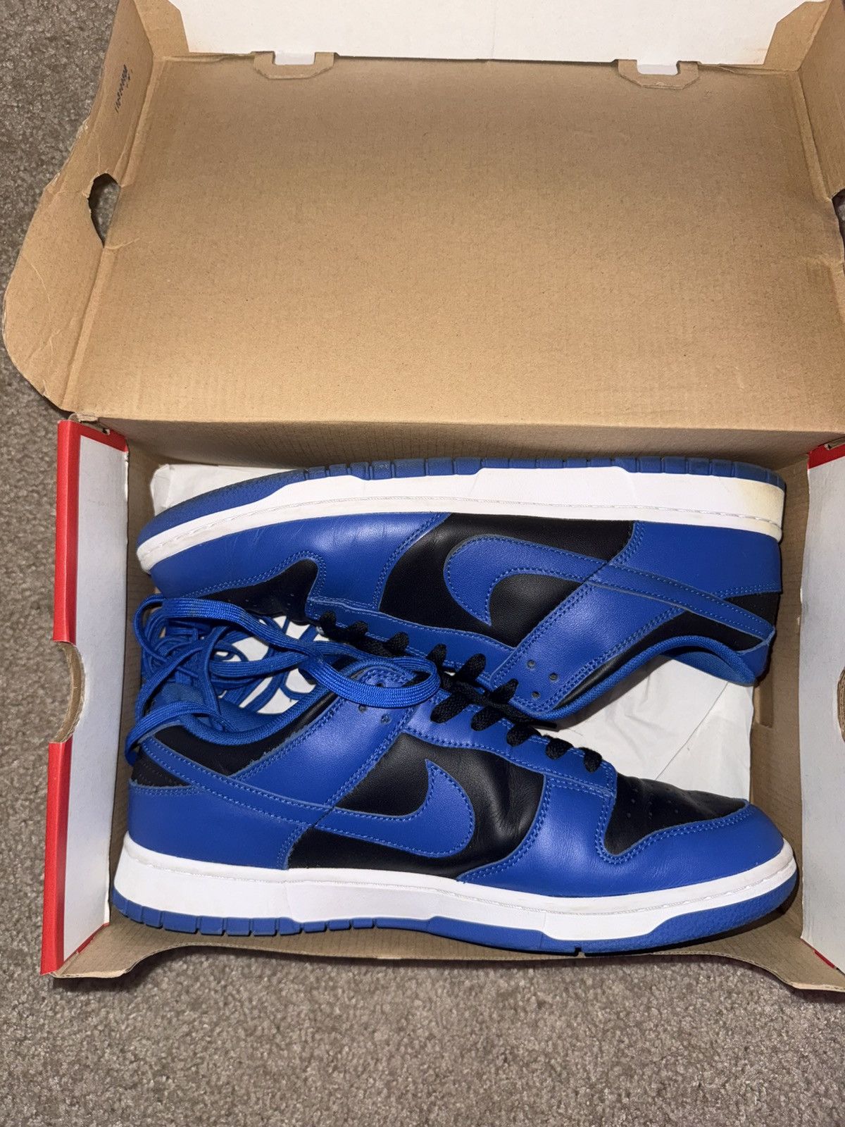 Nike Nike Dunk Low Cobalt Blue Size US 12 / EU 45 - 1 Thumbnail