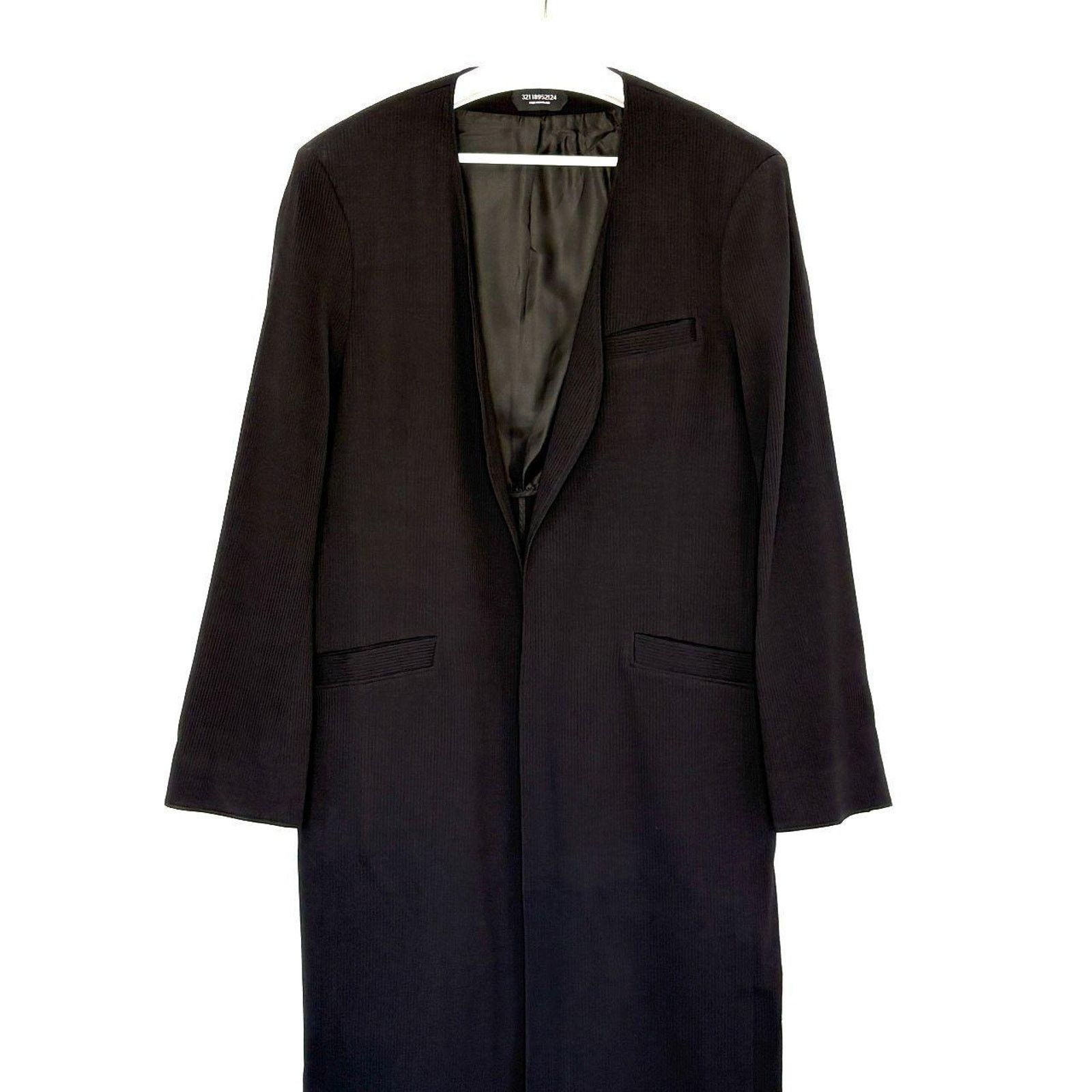 Other Gambit Colarless Coat Black M Size US M / EU 48-50 / 2 - 1 Thumbnail