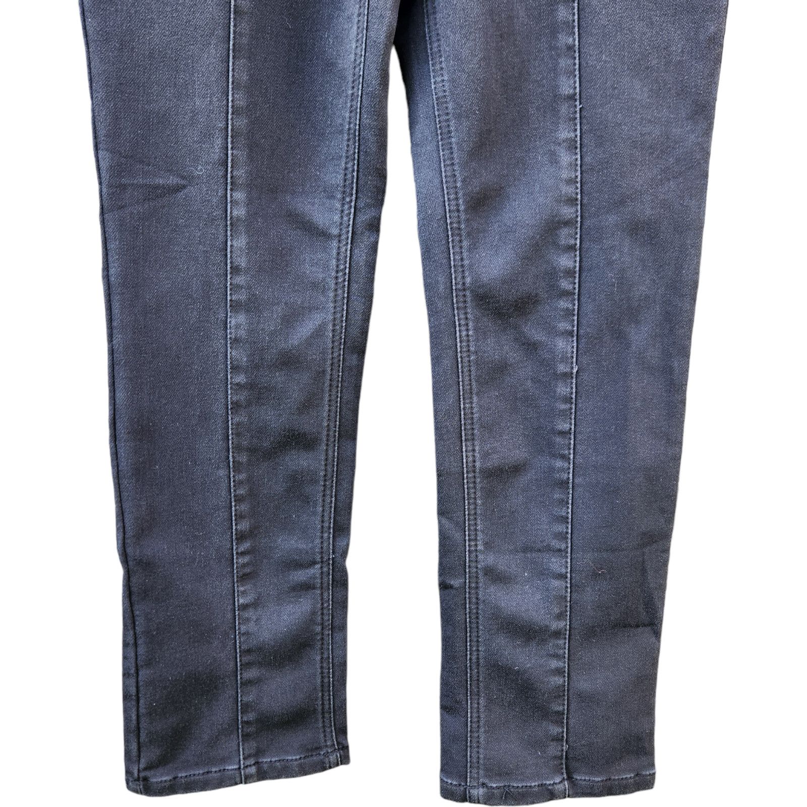 Isaac Mizrahi Isaac Mizrahi Live! Divine Denim Ankle Jeans Black Size 4 Size 27" / US 4 / IT 40 - 6 Thumbnail