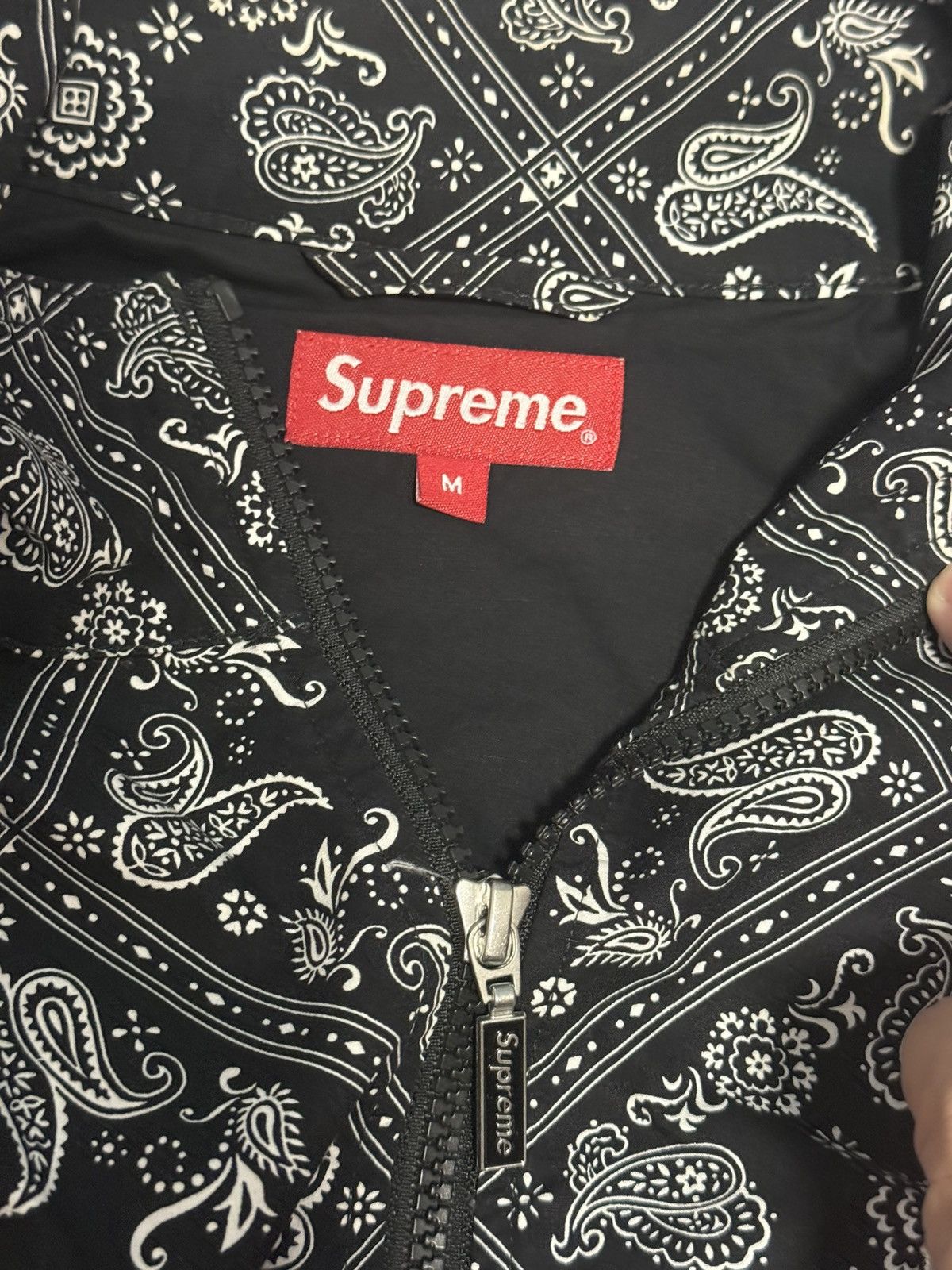 Supreme Supreme ss18 bandana paisley track Jacket Size US M / EU 48-50 / 2 - 4 Thumbnail